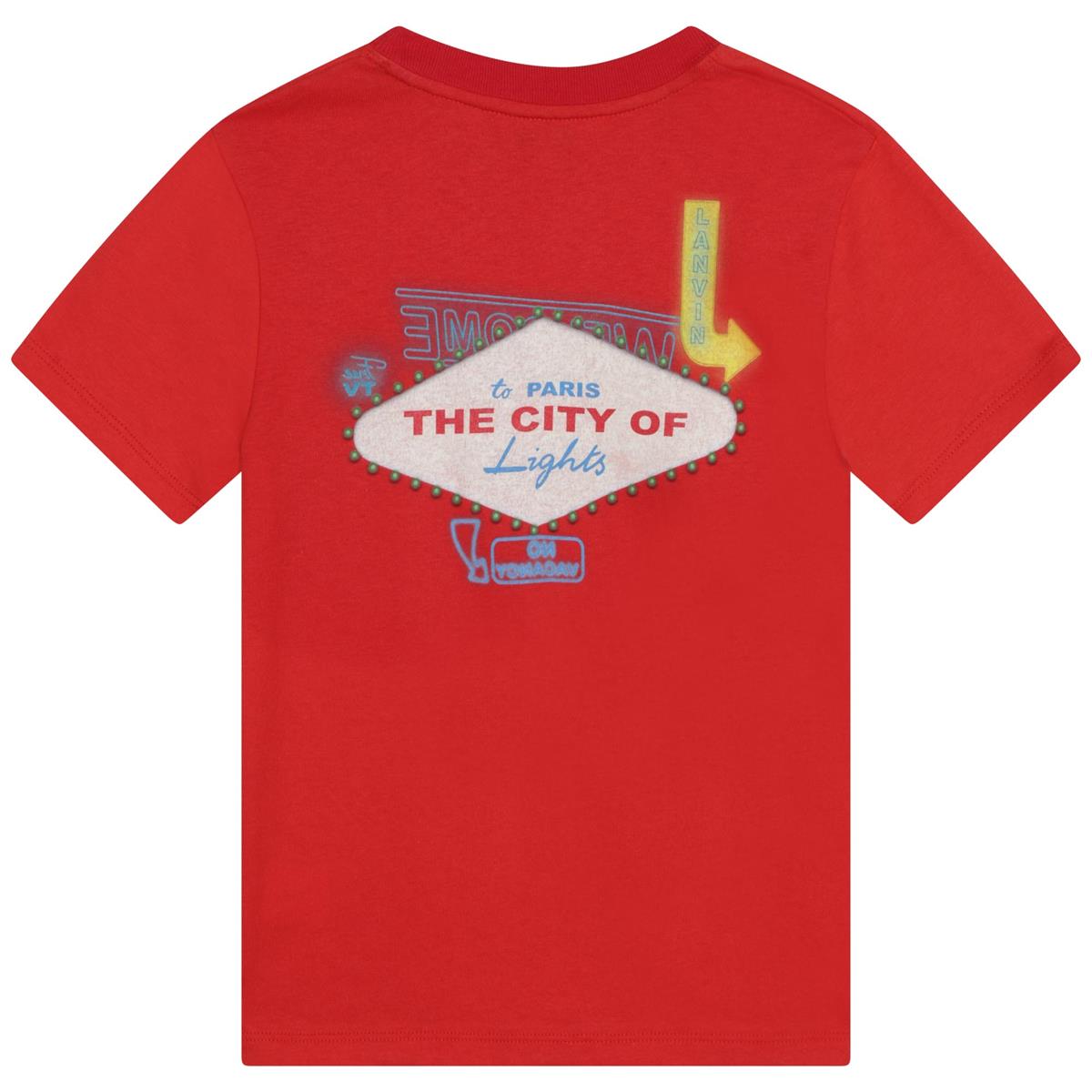 Girls Red Logo T-Shirt