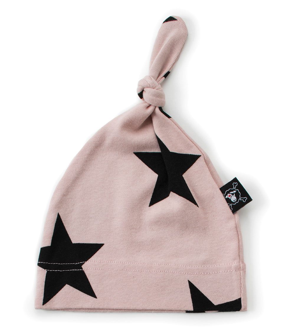 Baby Girls Pink Cotton Hat