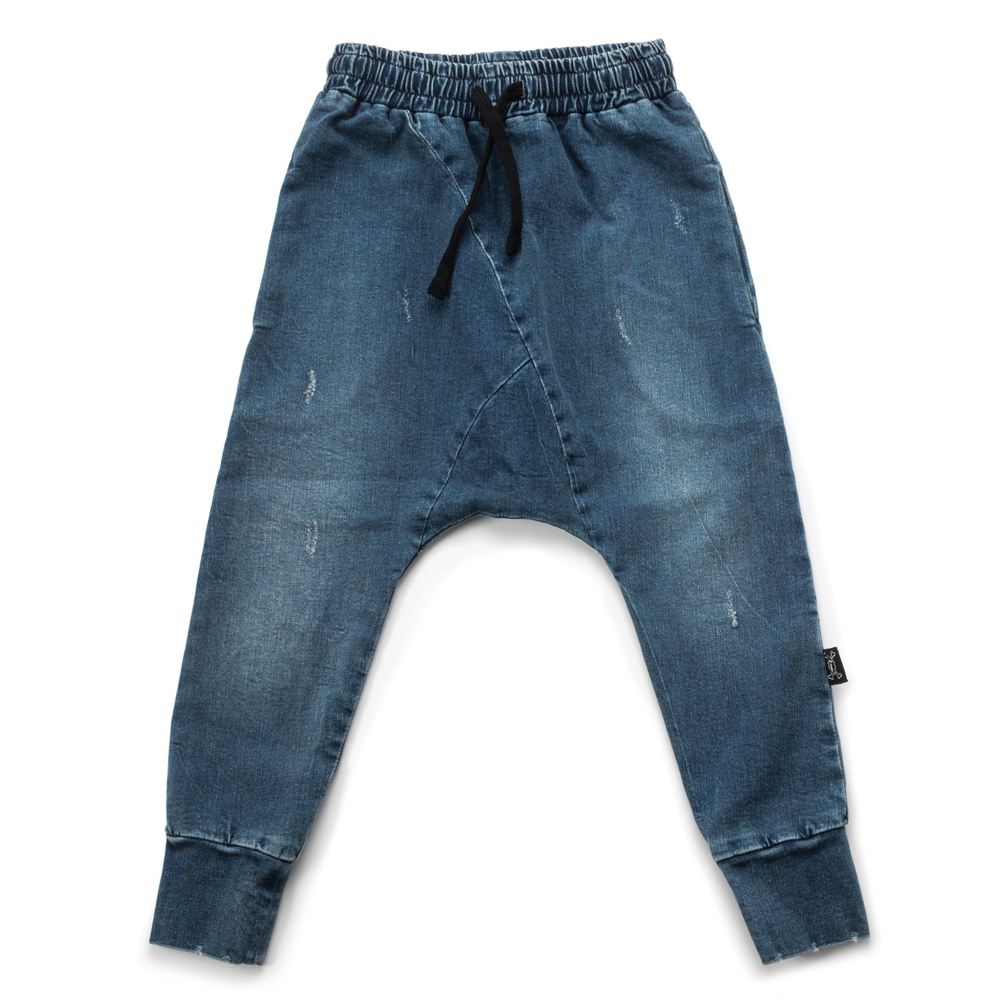 Girls & Boys Denim Cotton Trousers