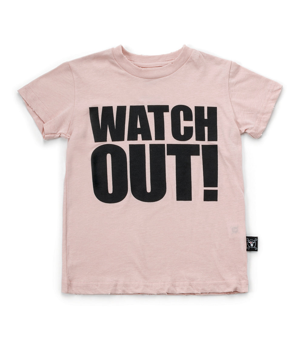 Girls Pink Cotton T-shirt