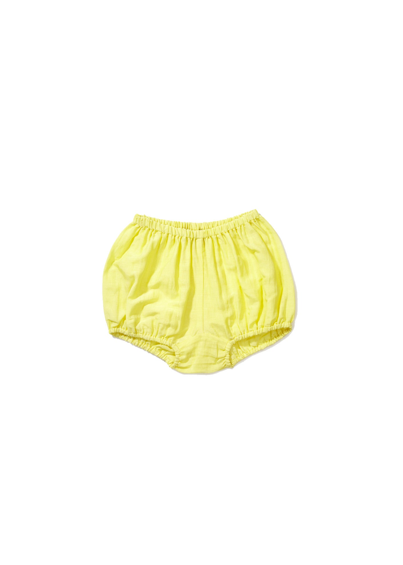 Baby Yellow Cotton Bloomer