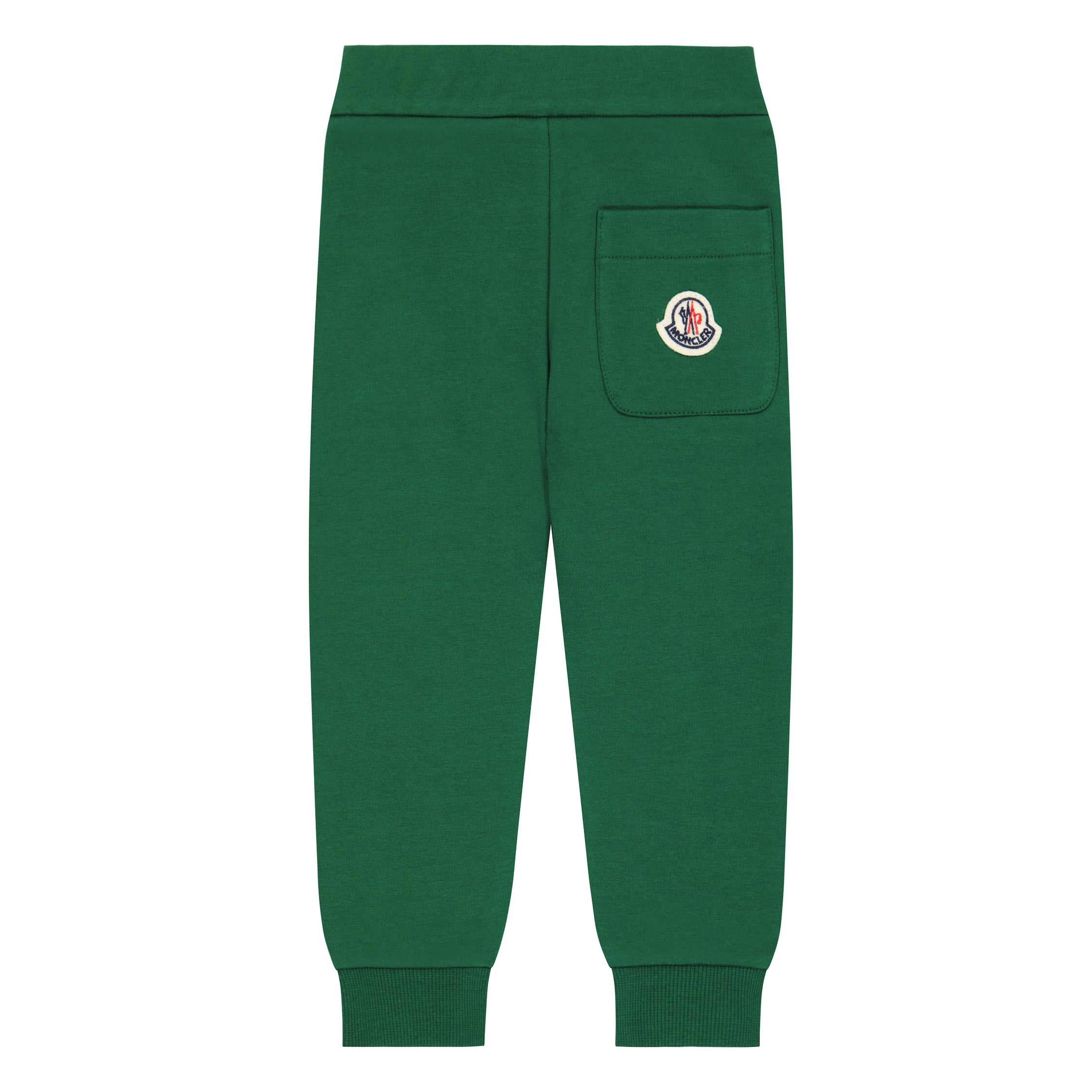 Baby Boys & Girls Green Cotton Trousers