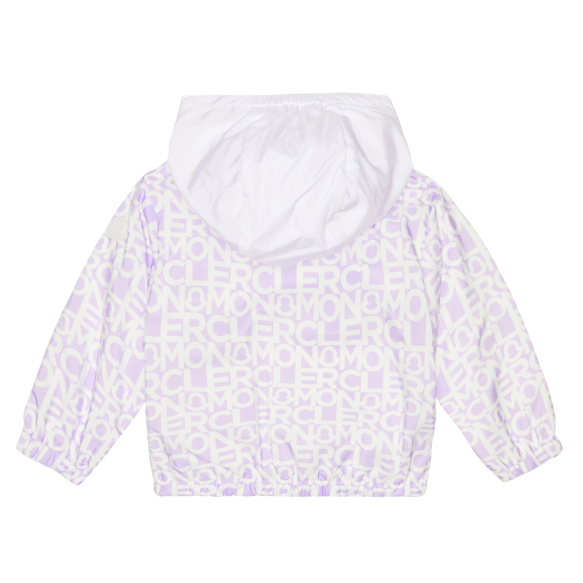 Baby Girls Purple Logo Zip-Up Jacket