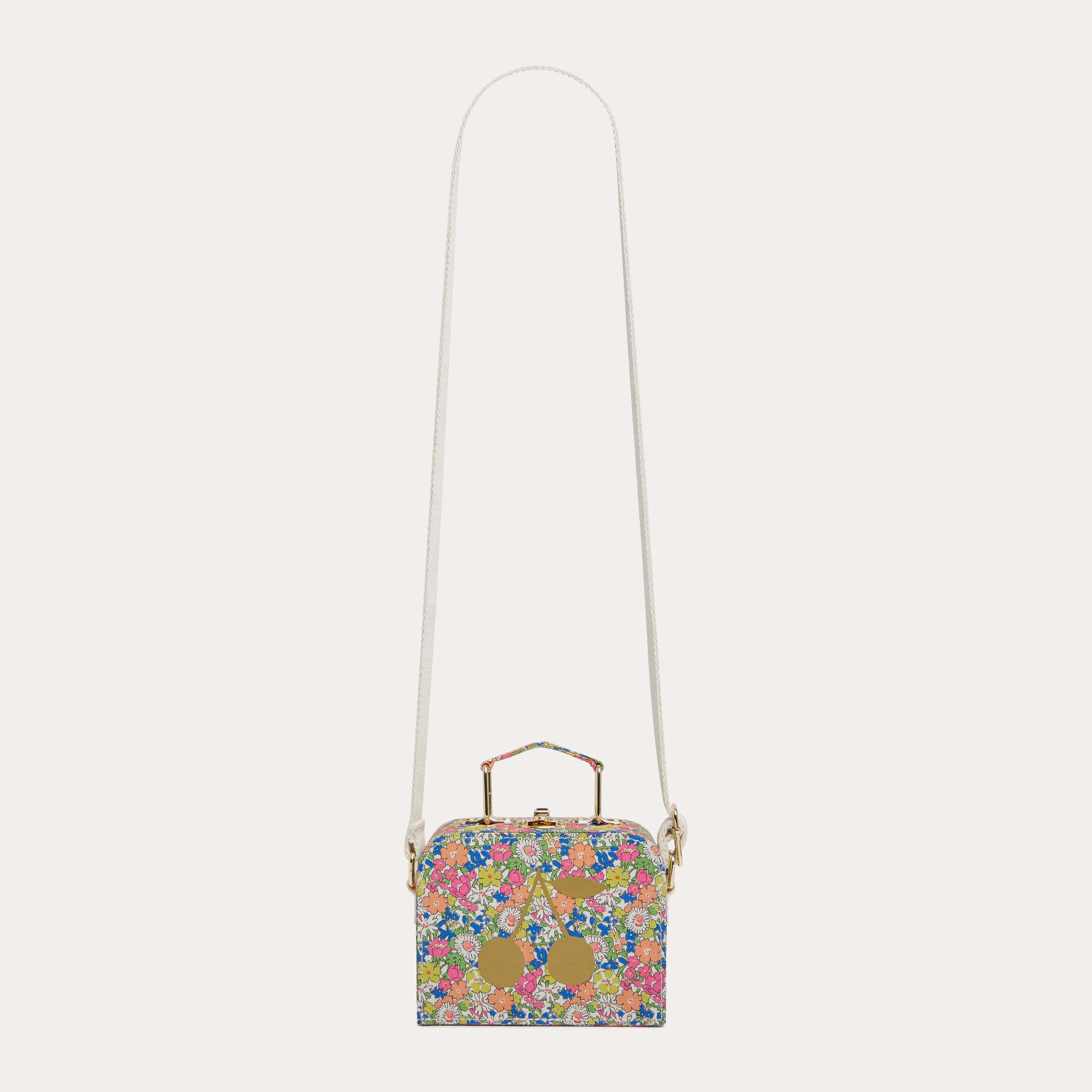 Girls Multicolor Floral Hand Bag