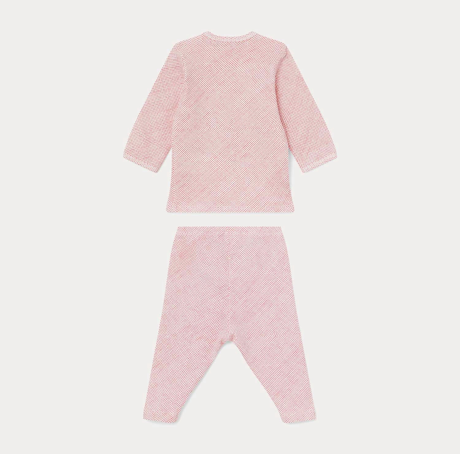 Baby Girls Pink Cotton Set