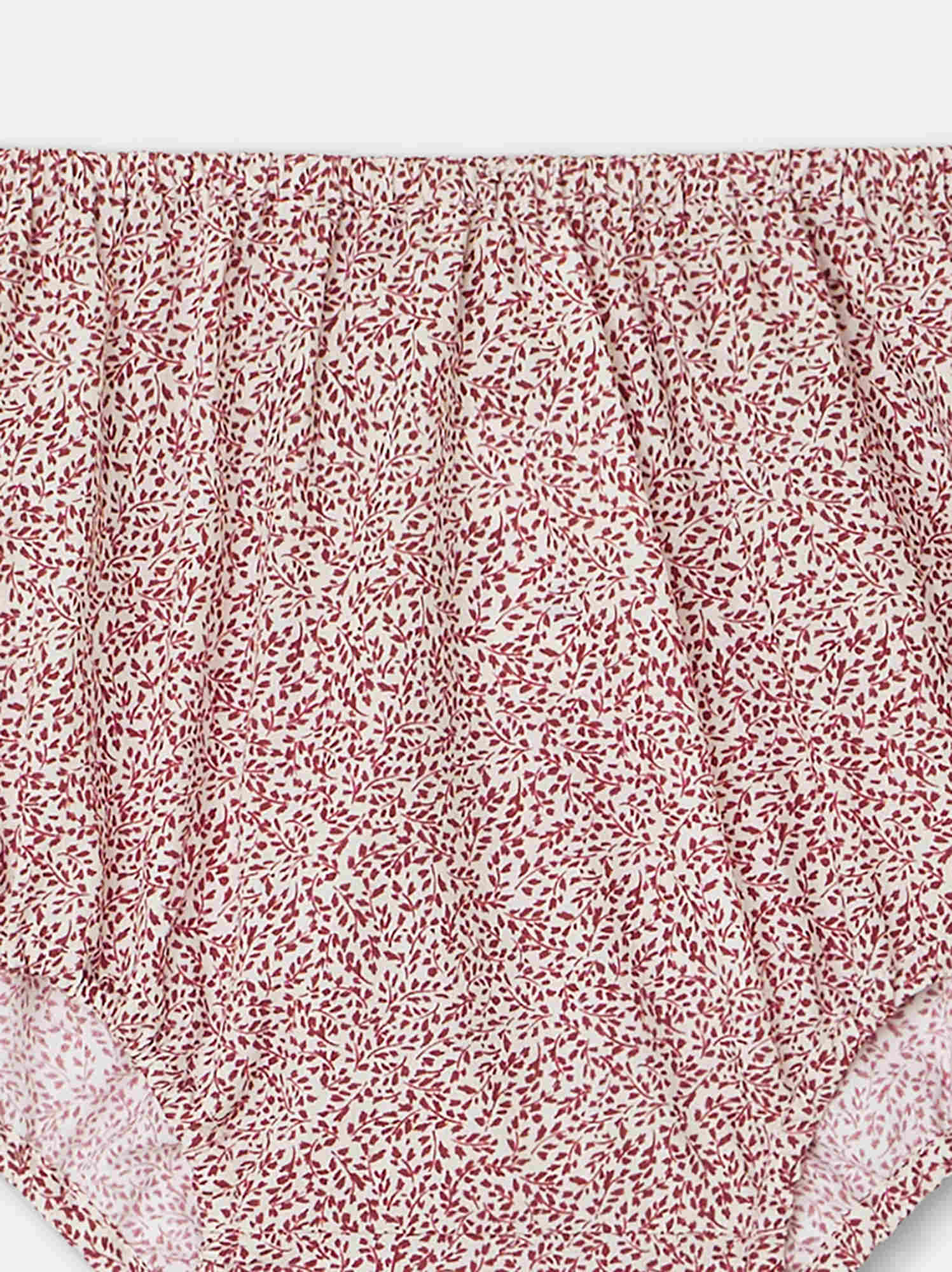 Baby Girls Pink Floral Bloomers