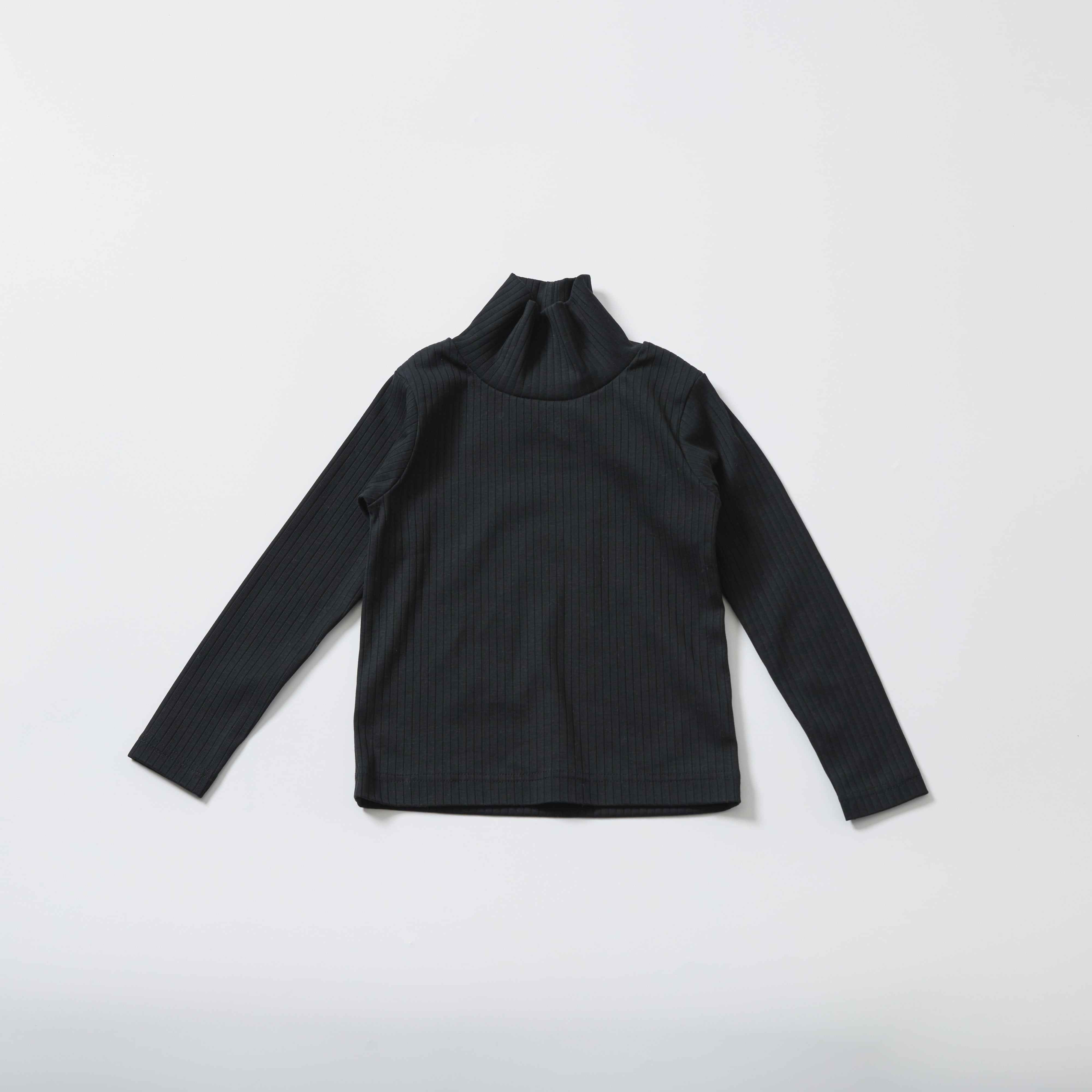 Girls Black Cotton Top
