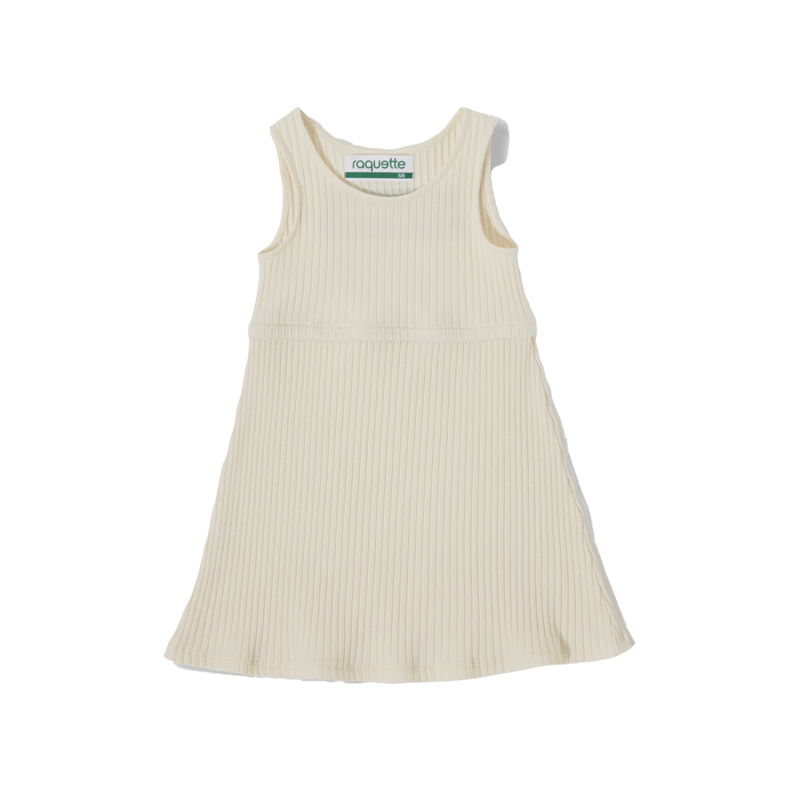 Girls White Cotton Dress