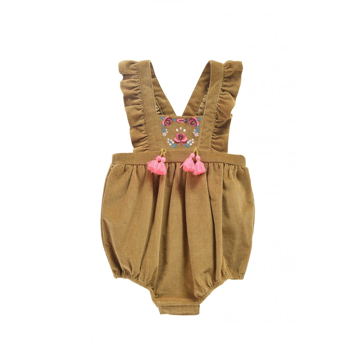 Baby Girls Beewax Cotton Babysuit