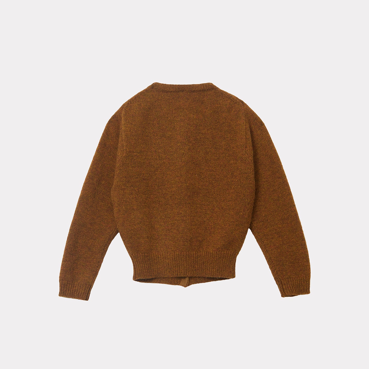 Girls Brown Cashmere Cardigan