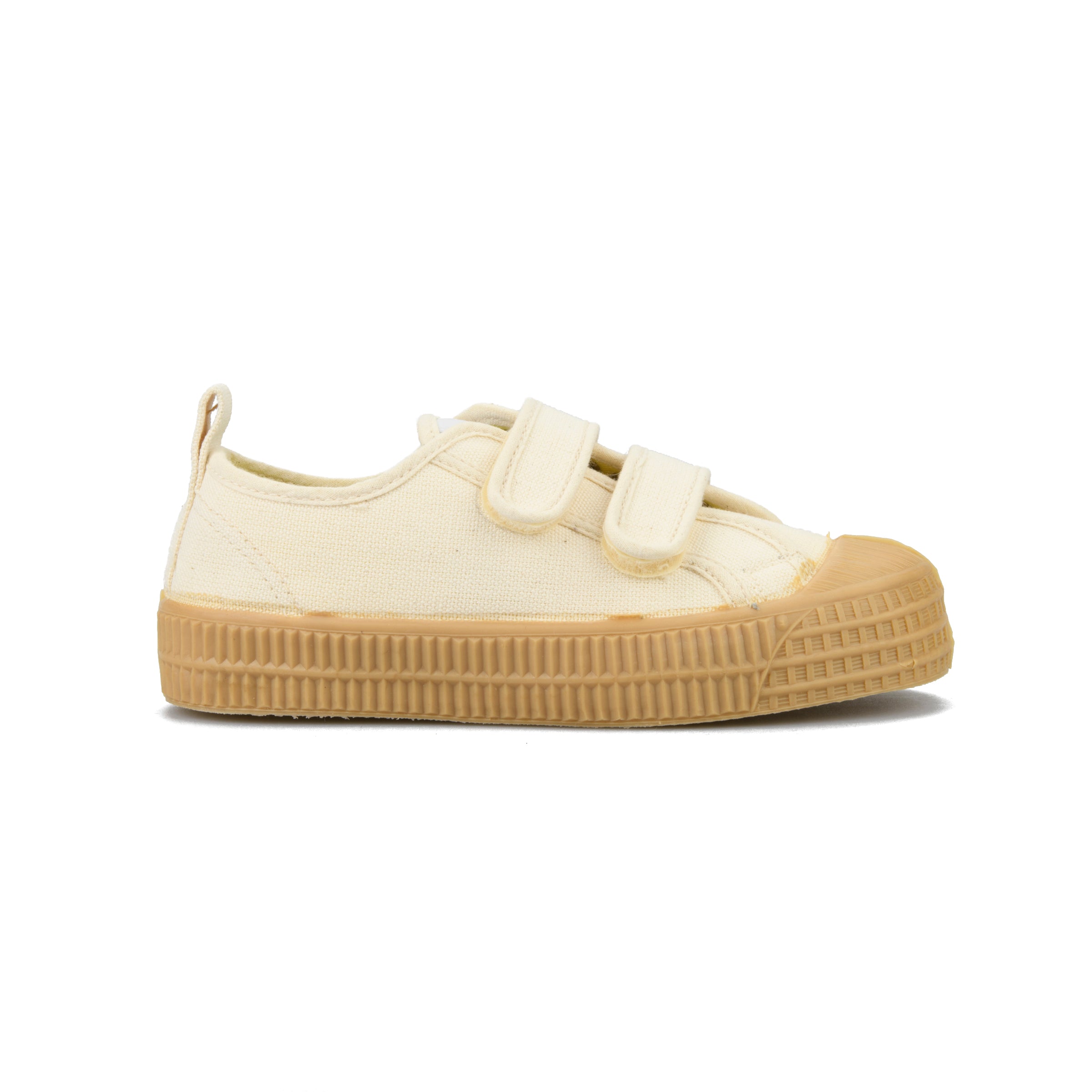 Girls White Velcro Shoes