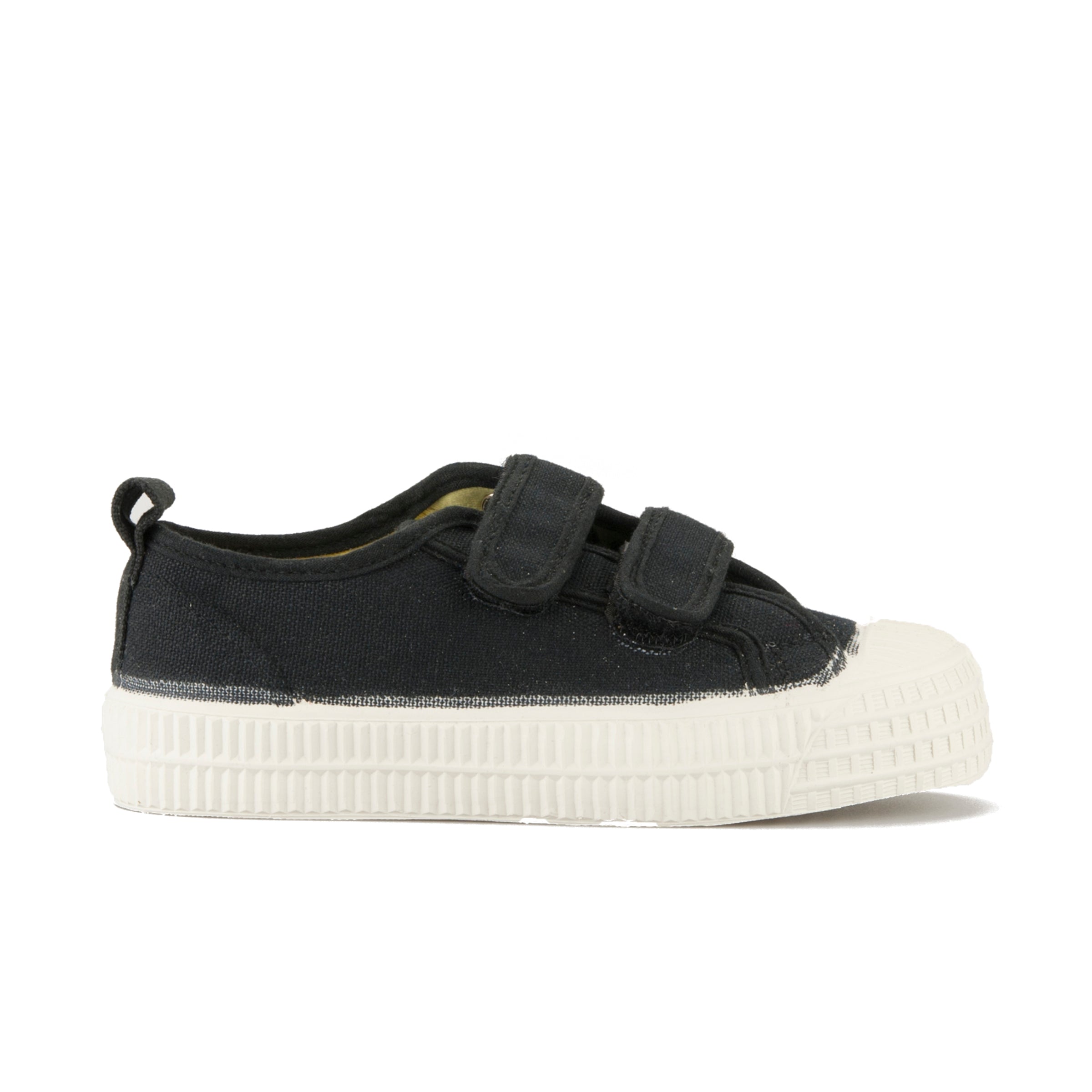 Boys Black Velcro Shoes