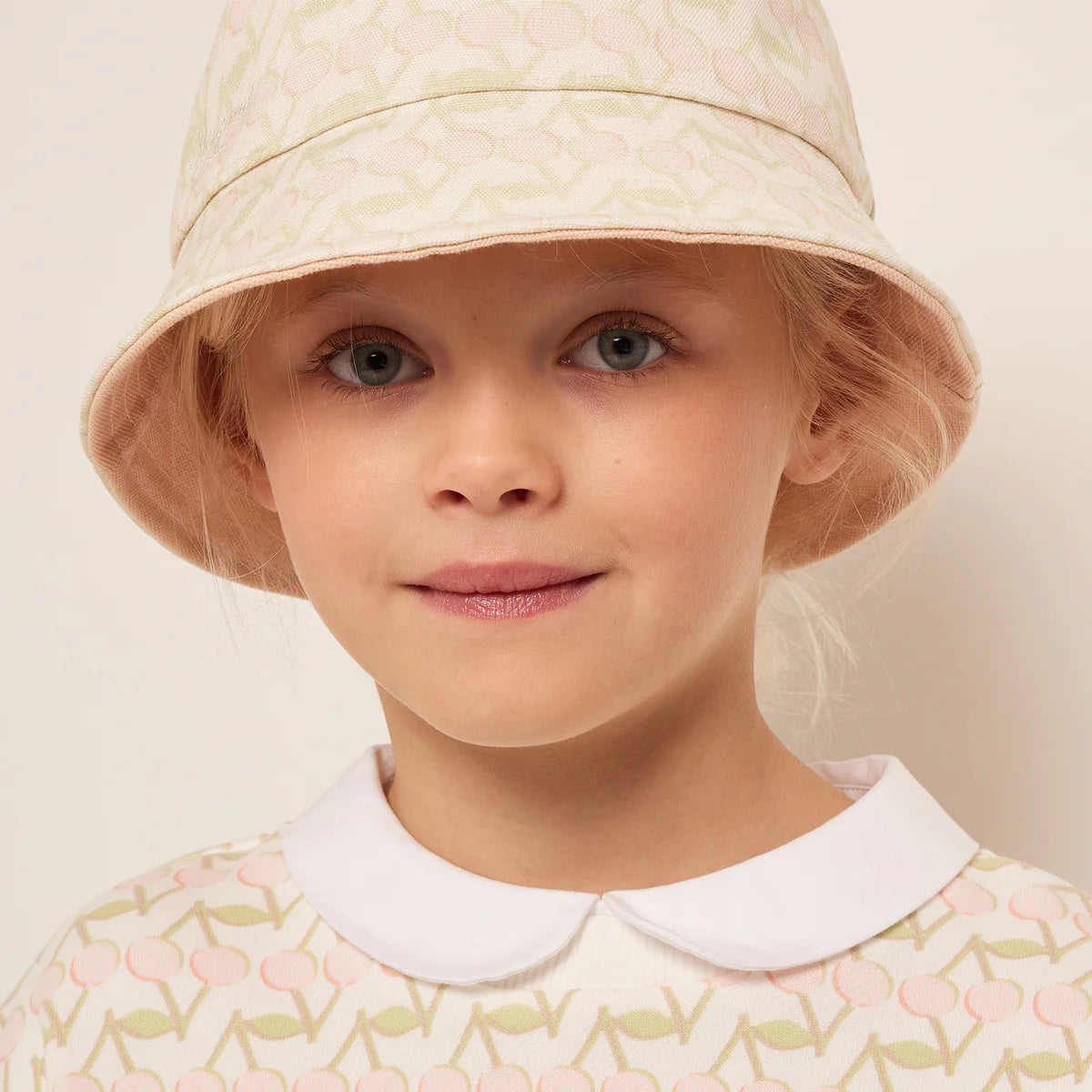 Girls White Logo Reversible Hat