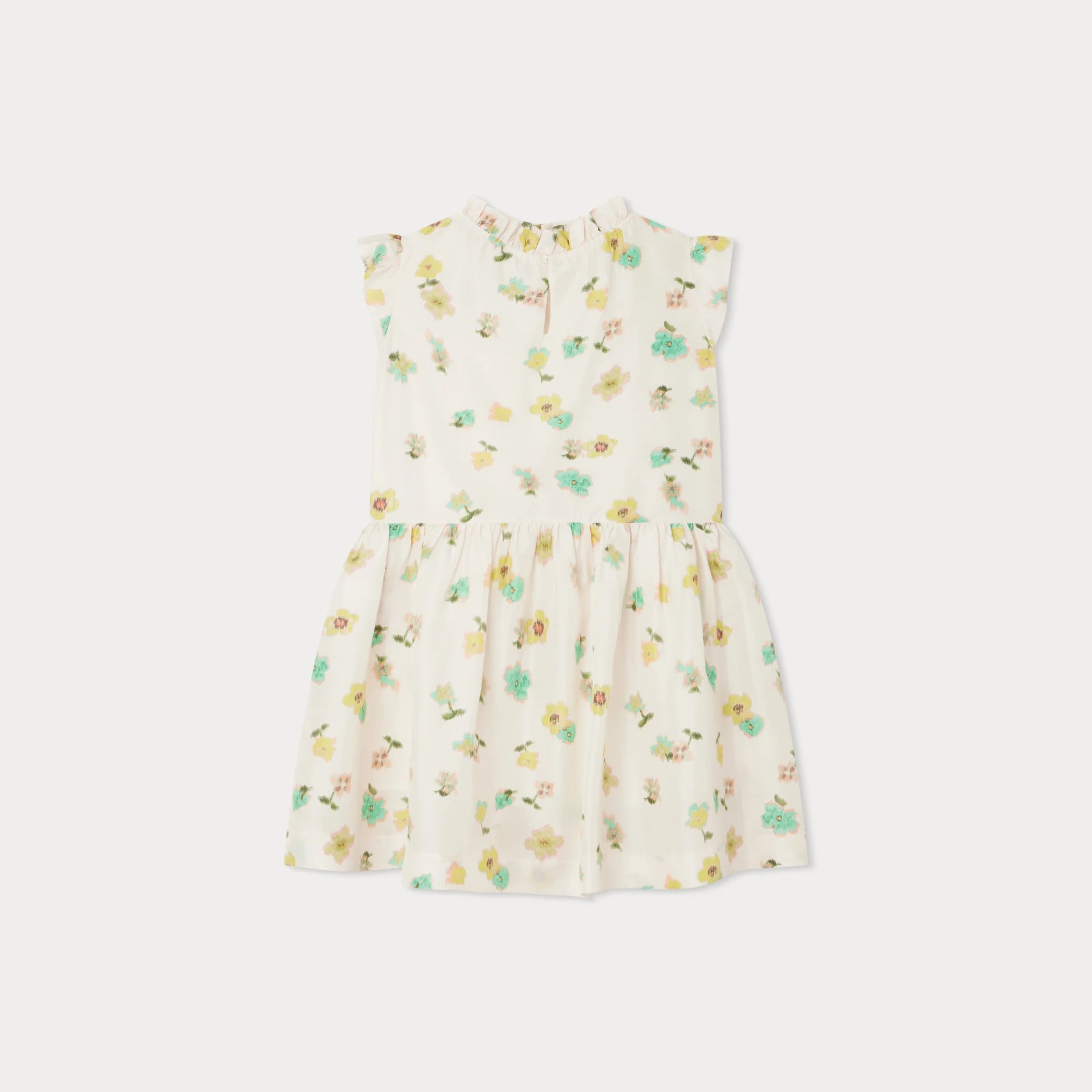 Girls Pink Floral Dress