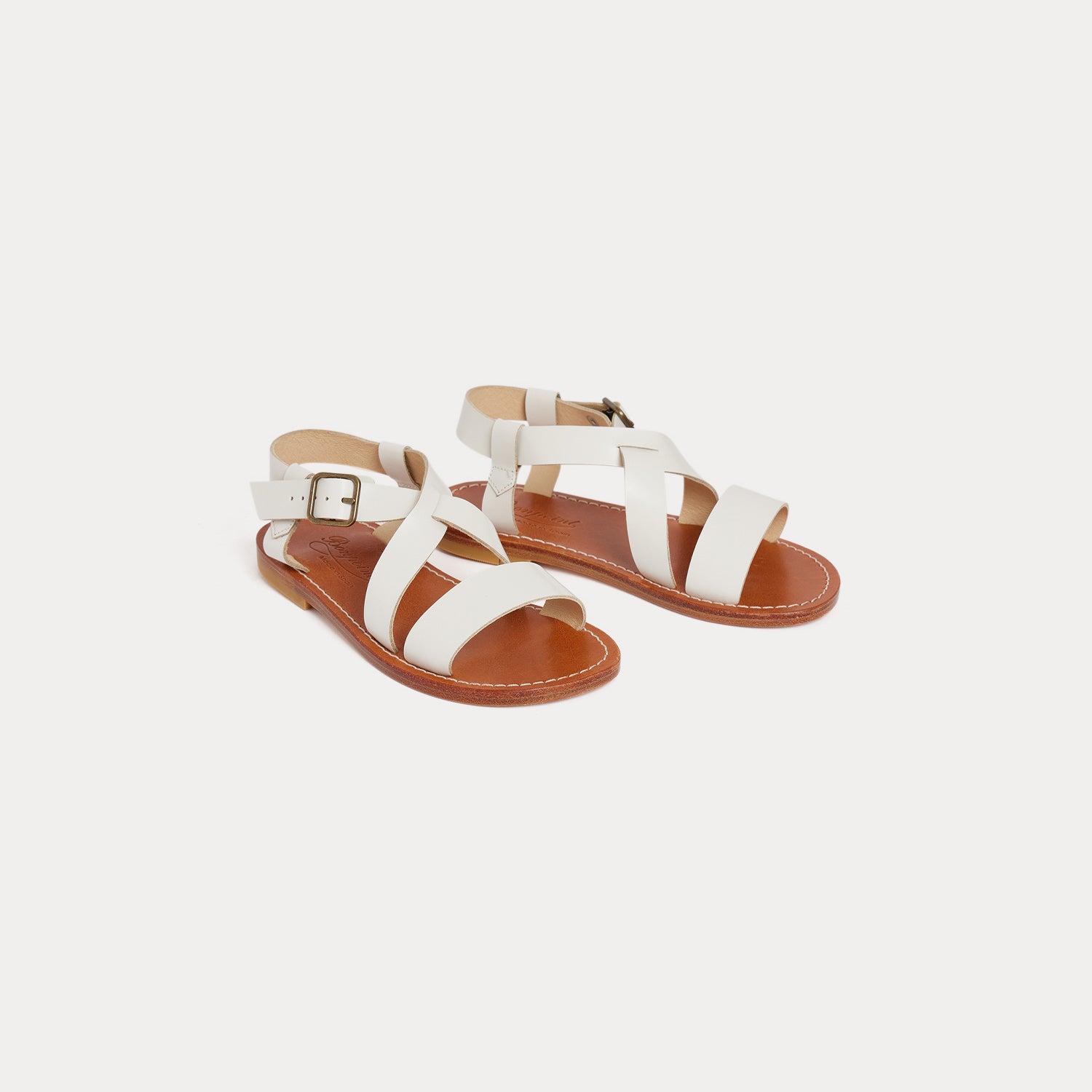 Girls White Sandals