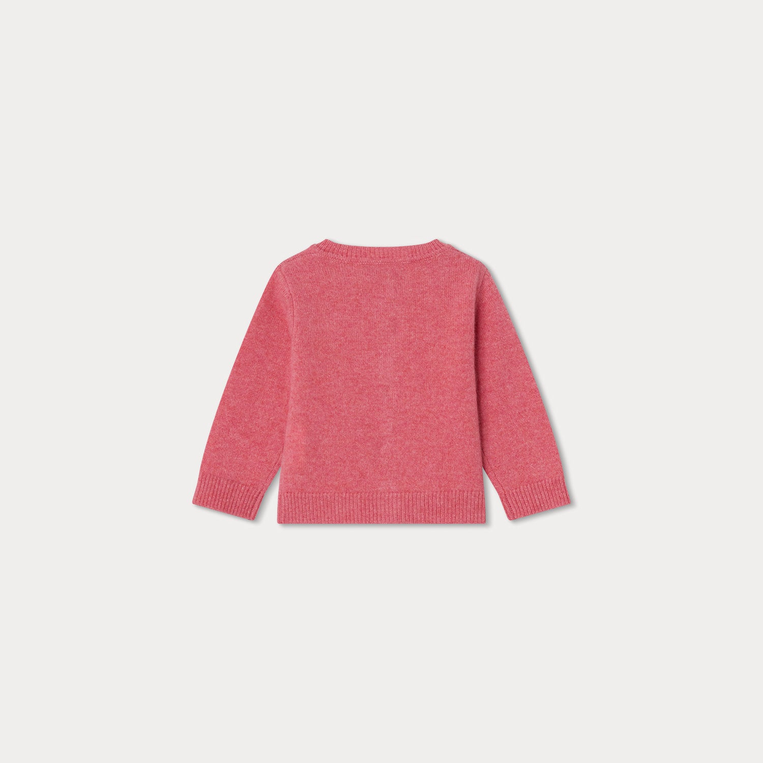 Baby Girls Fuchsia Cashmere Cardigan