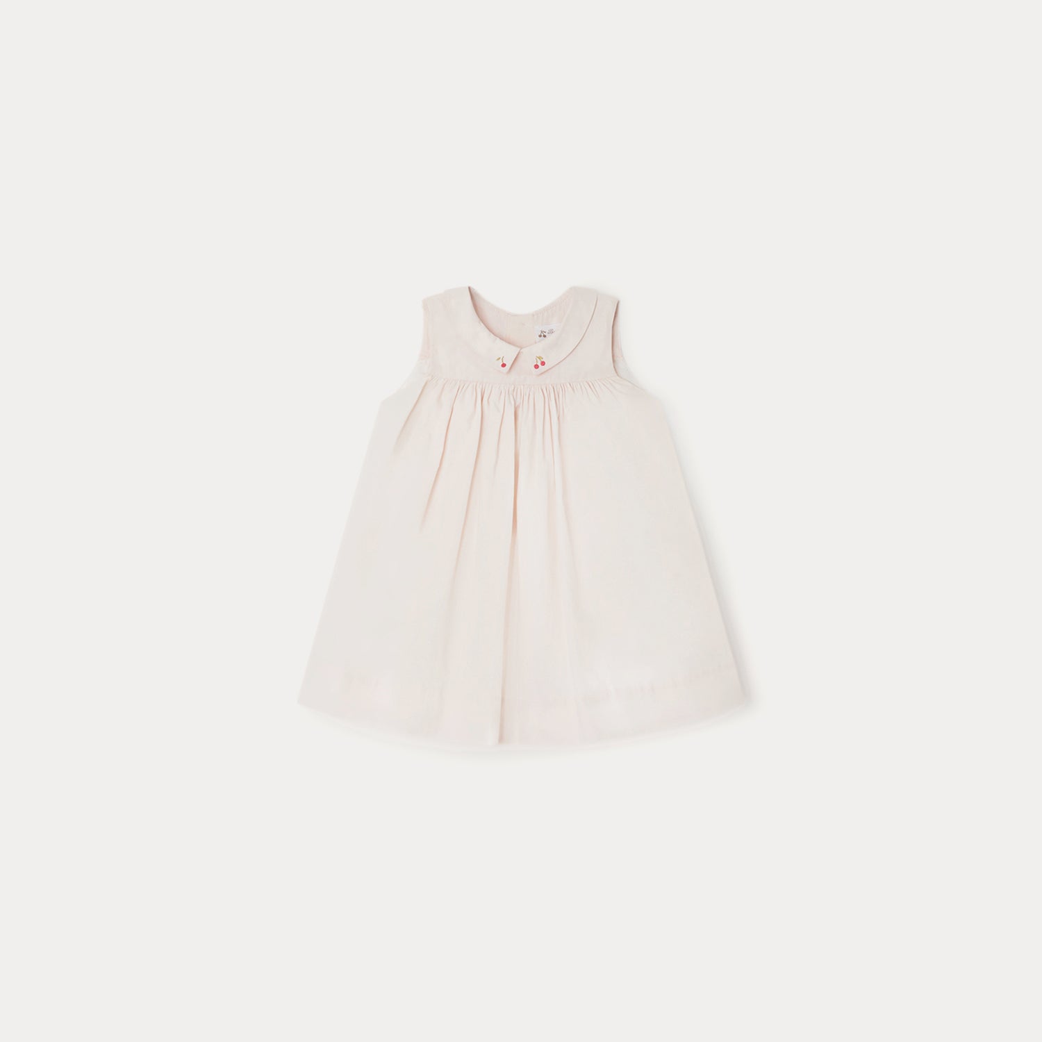 Baby Girls Light Pink Cotton Dress