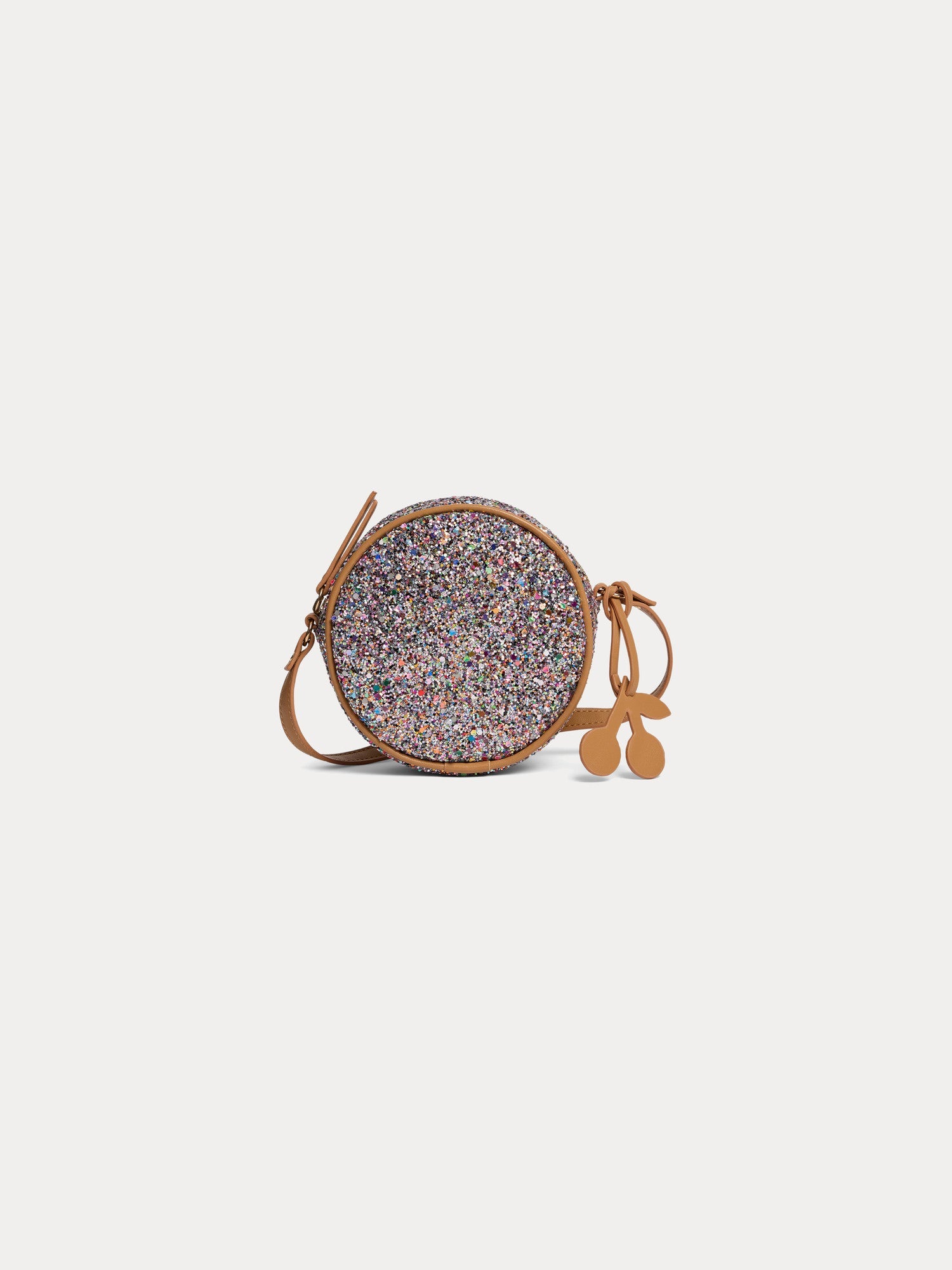 Girls Multicolor Glitter Shoulder Bag(12x12x4cm)