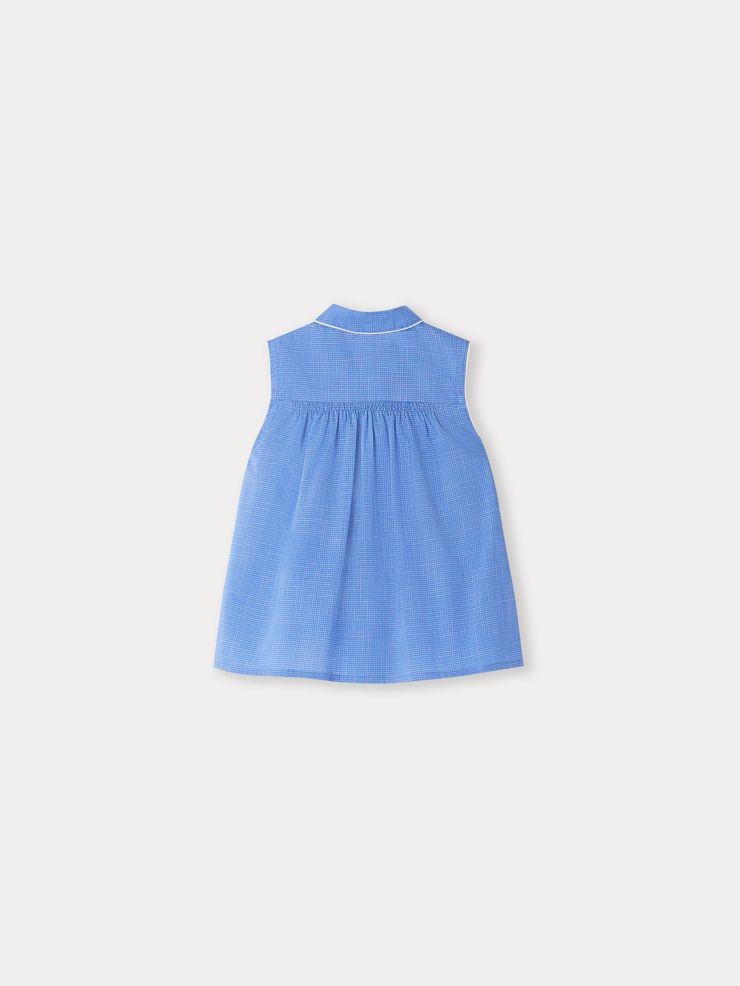 Girls Blue Cotton Top