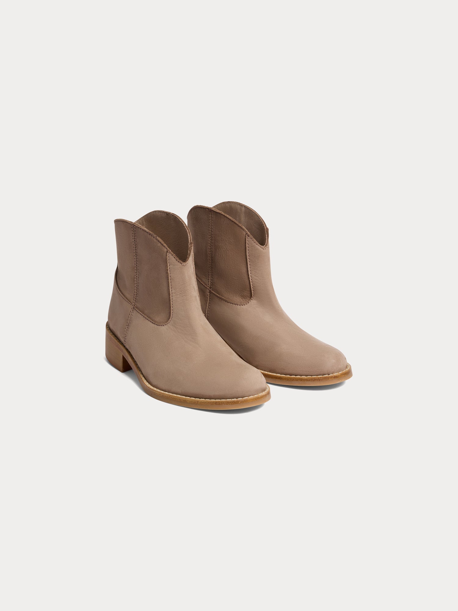 Girls Beige Boots