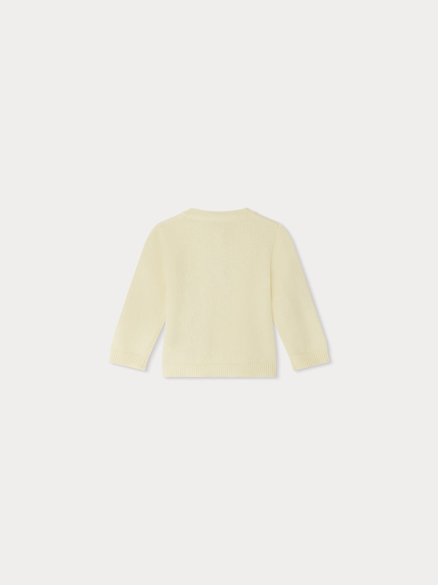 Baby Girls Yellow Cashmere Cardigan