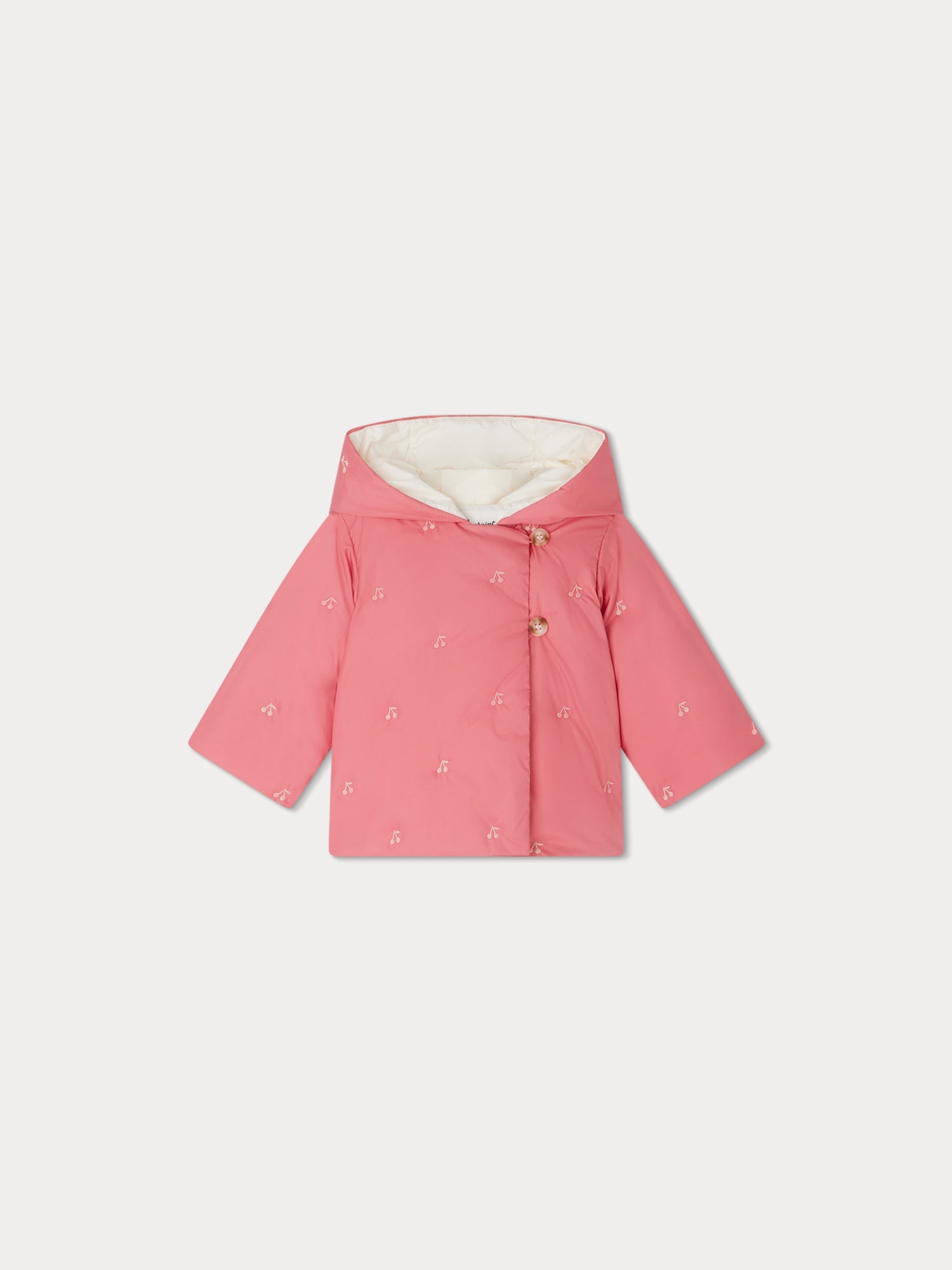 Baby Girls Pink Padded Coat