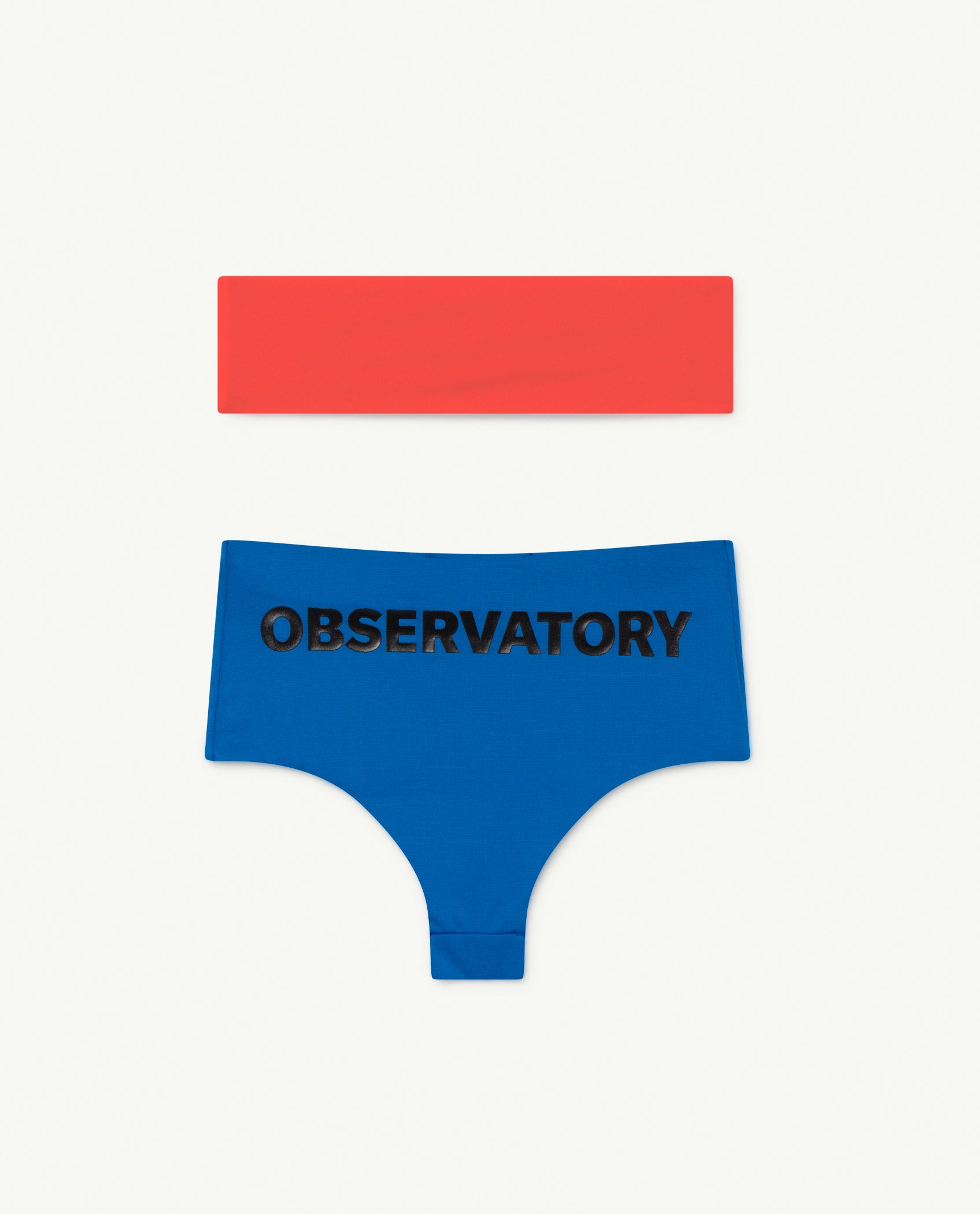 Girls Blue Logo Swimsuit