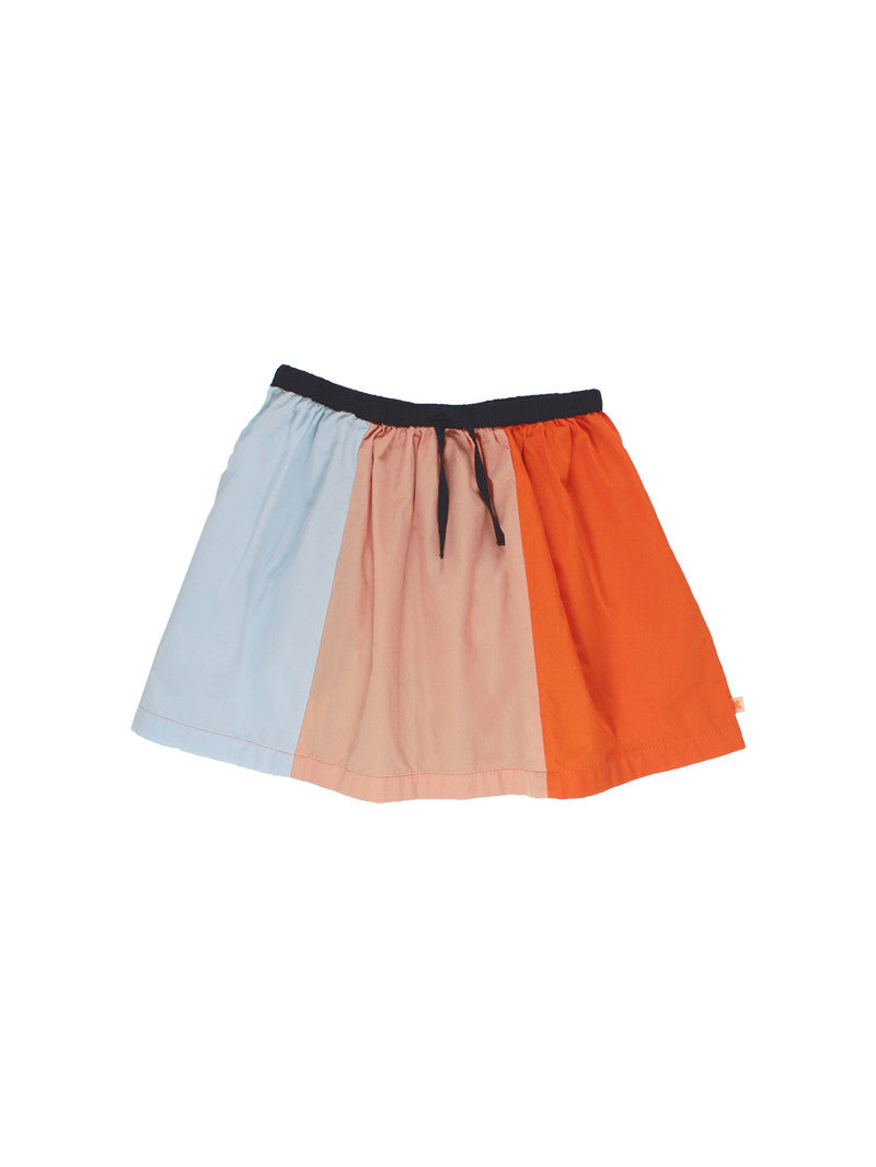 Girls Multicolor Cotton Skirt