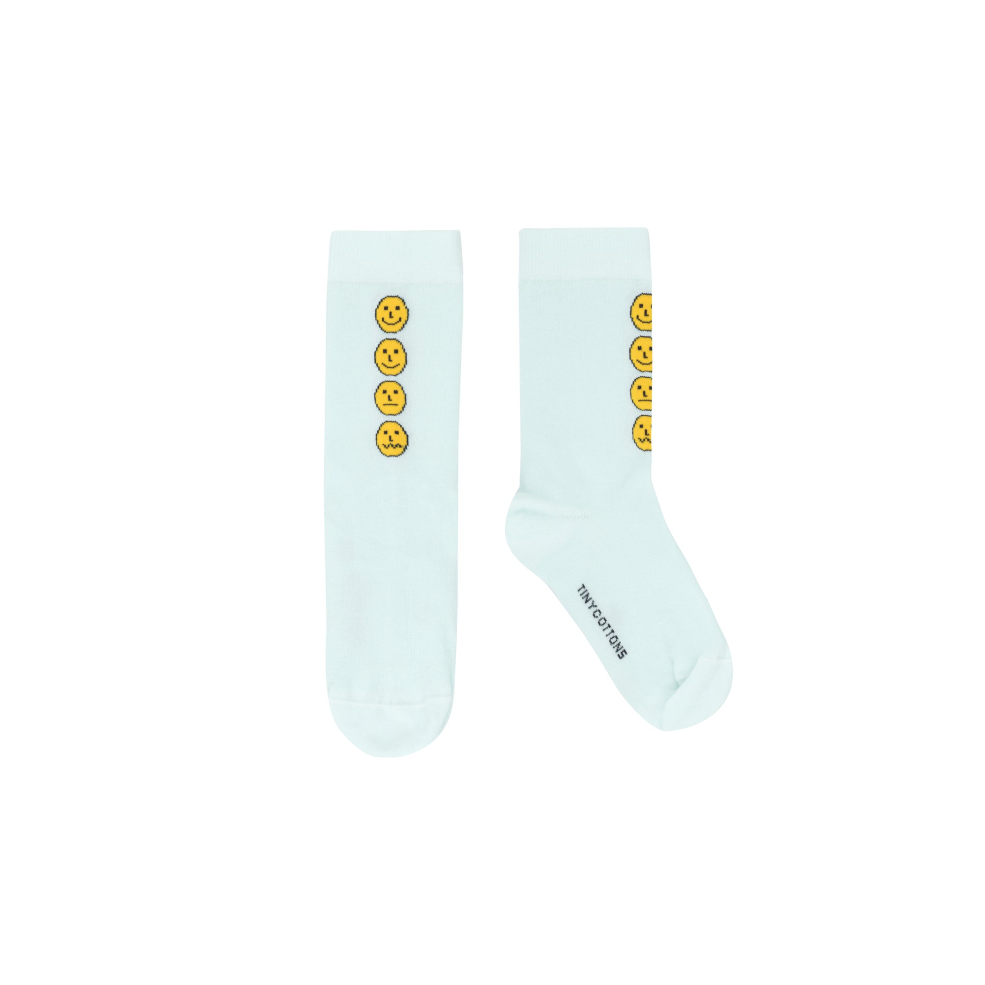 Girls & Boys Light Mint Cotton Socks
