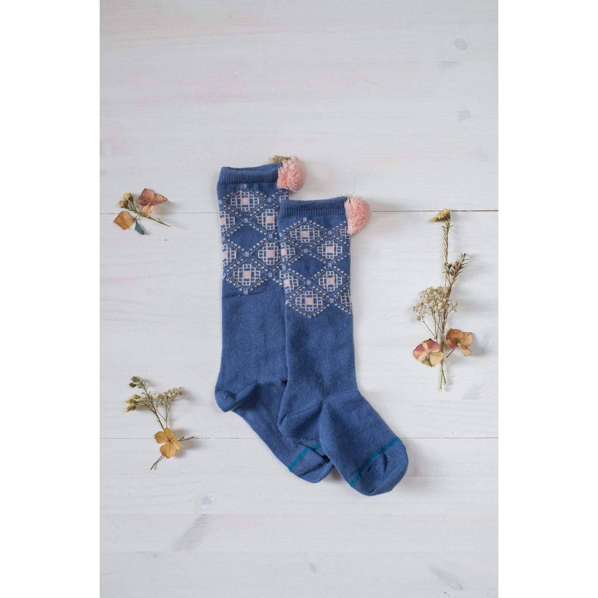 Girls Ardoise Cotton Socks