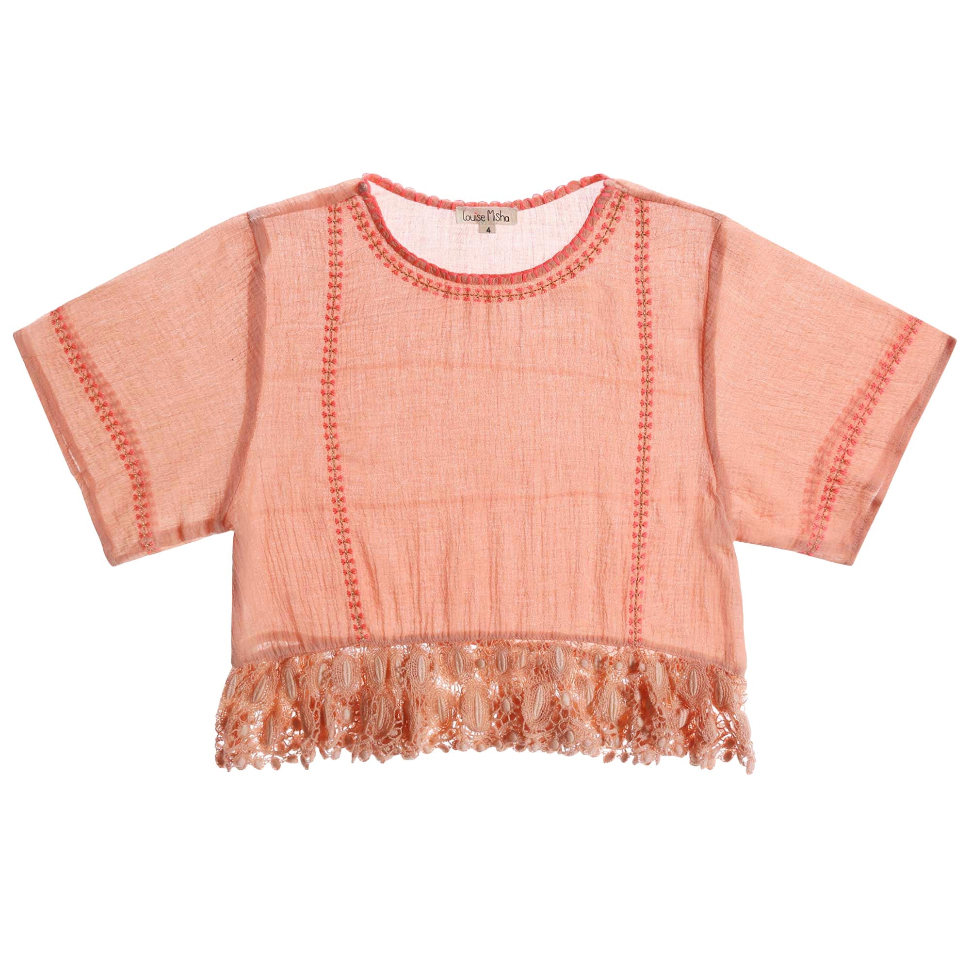 Girls Pink "Kanak" Top