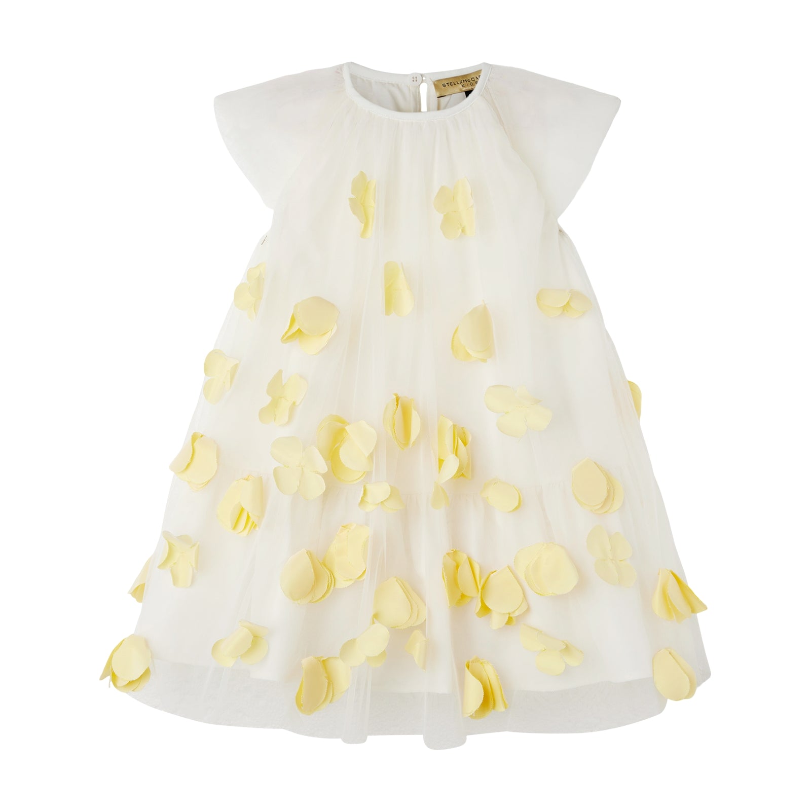Girls White Tulle Dress