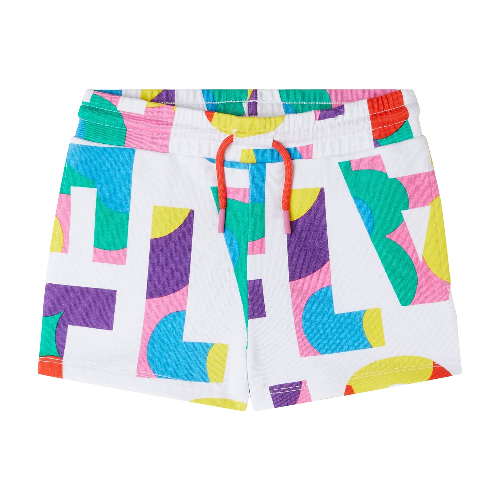 Girls Multicolor Cotton Shorts