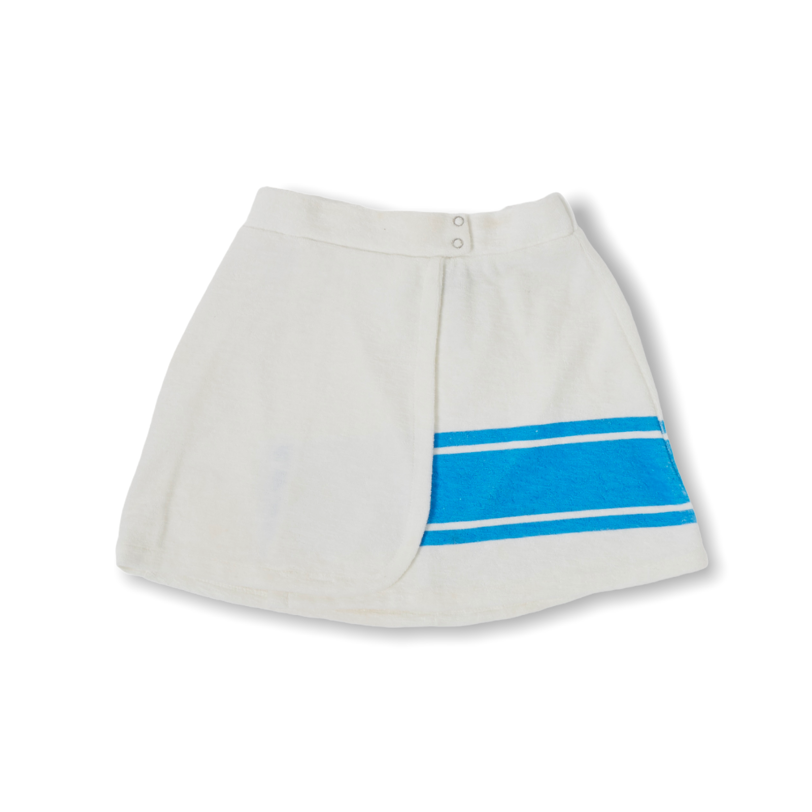 Girls White Cotton Skirt
