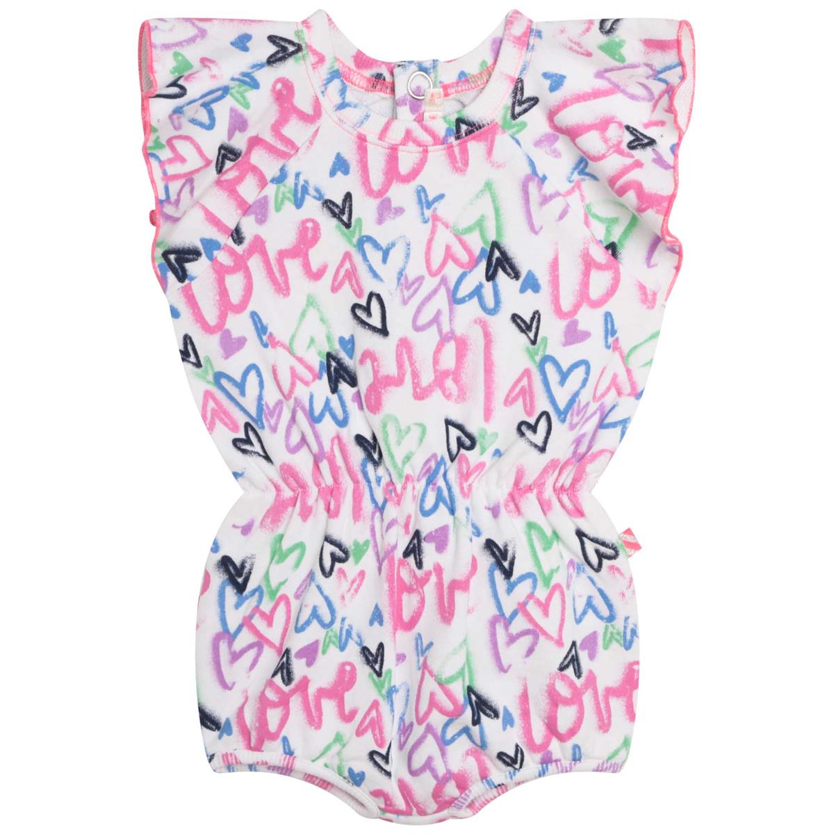 Girls Pink Babysuit