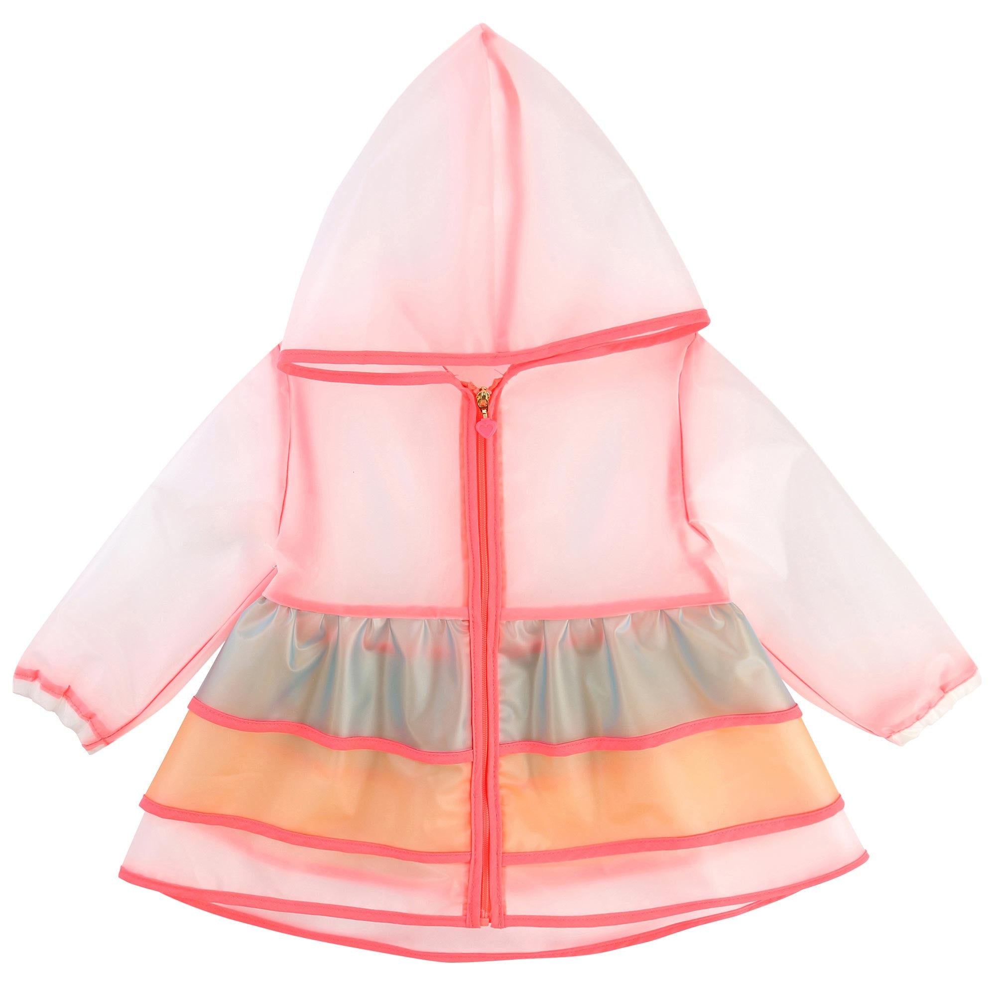 Baby Girls Pink Raincoat