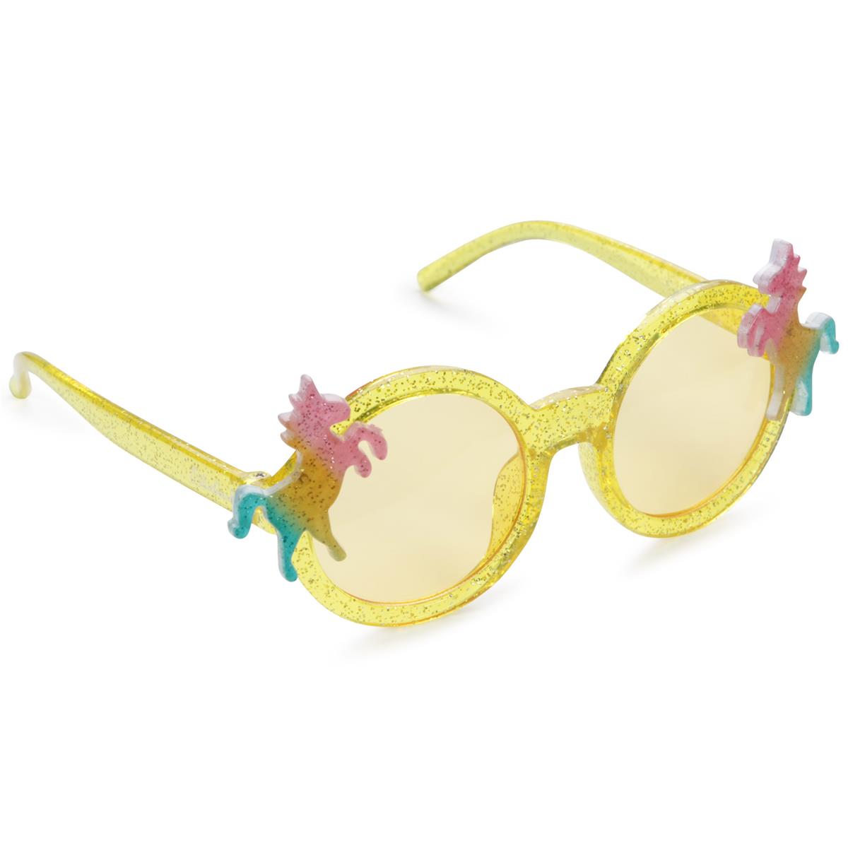 Girls Yellow Sunglasses