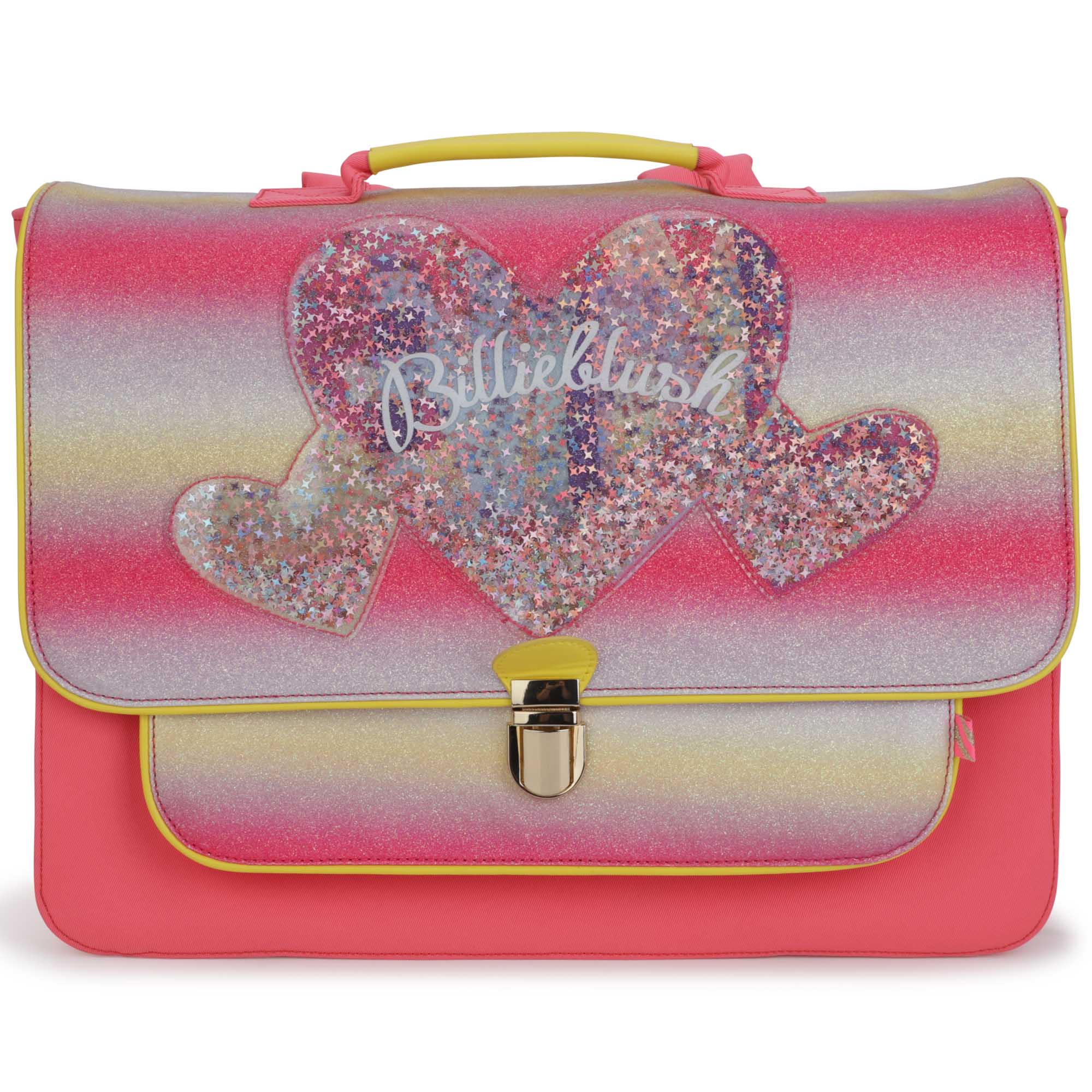 Girls Pink Glitter Backpack