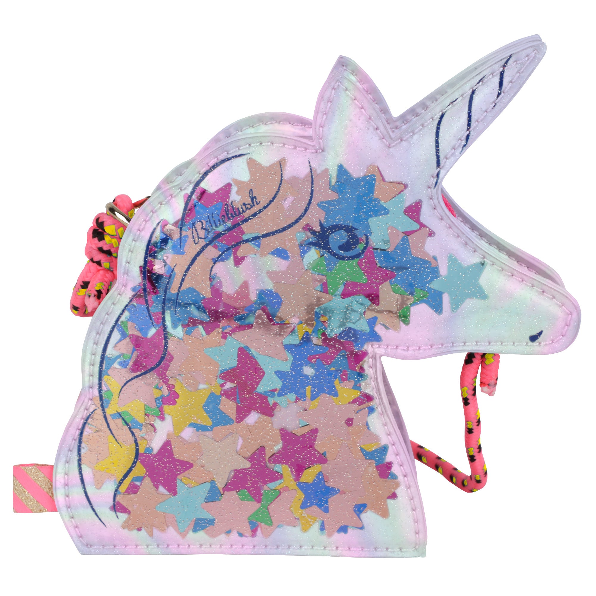 Girls Multicolor Unicorn Shoulder Bag