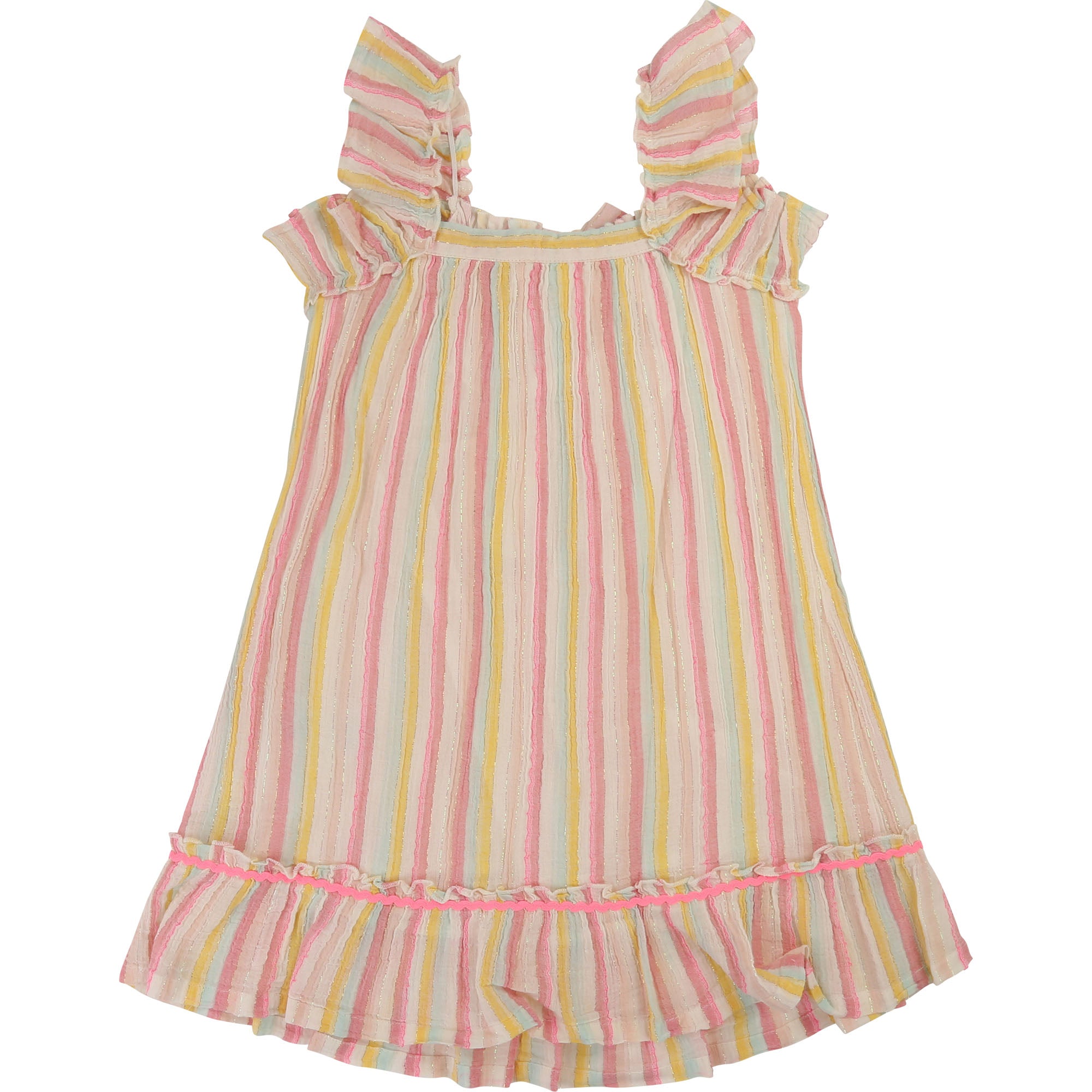 Girls Chromatic Striped Dress