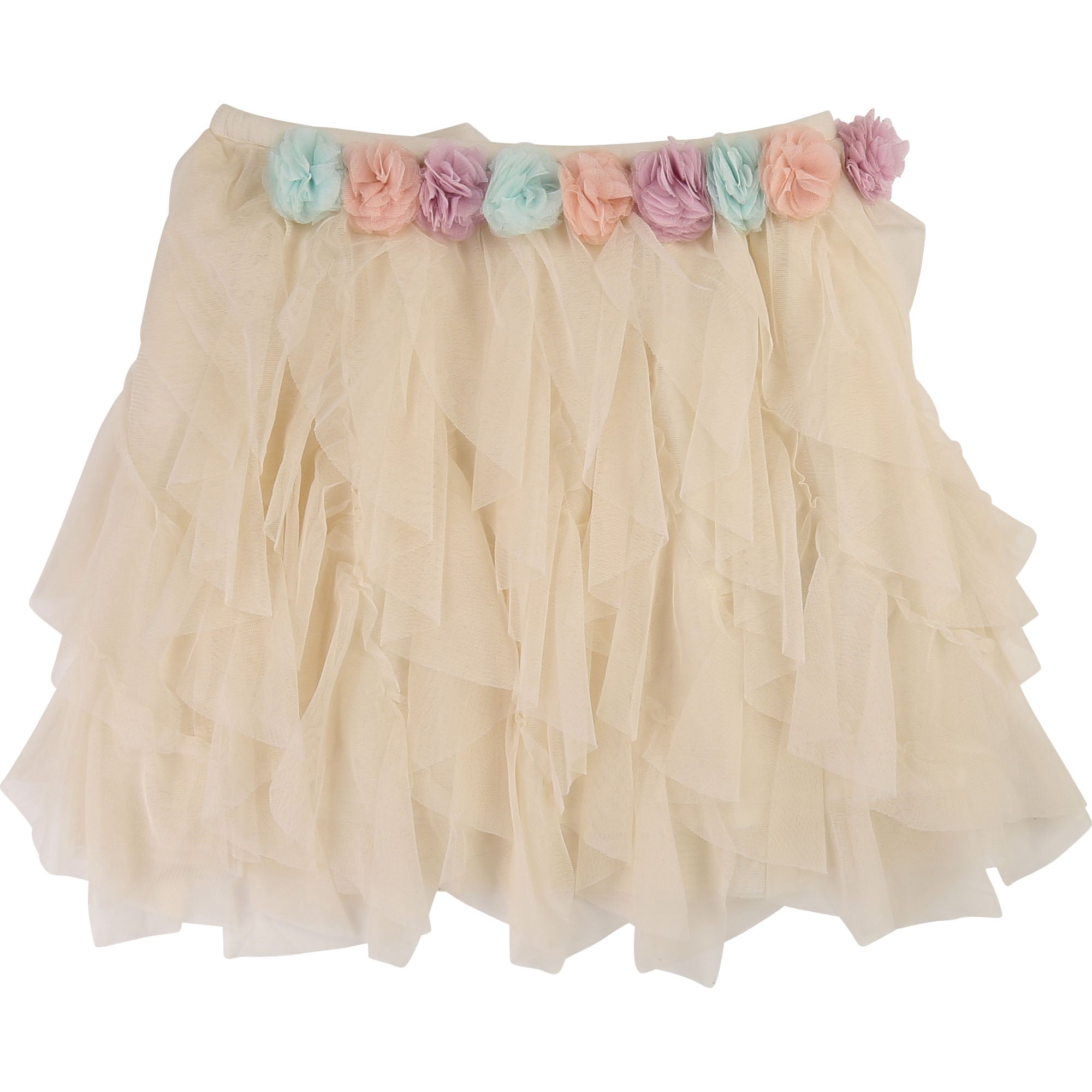 Girls Rice Flowers Skirt