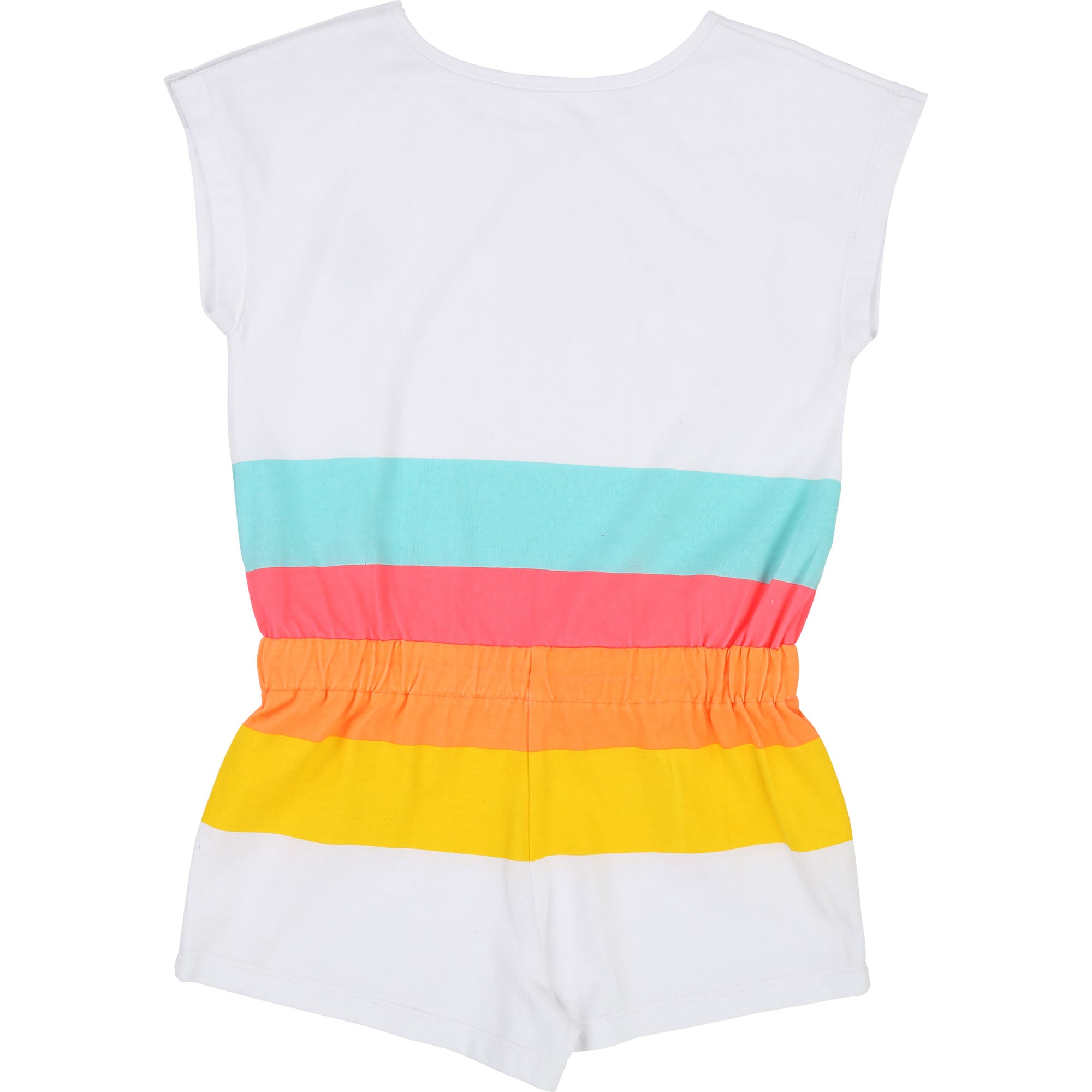 Girls White & Yellow Cotton Sets