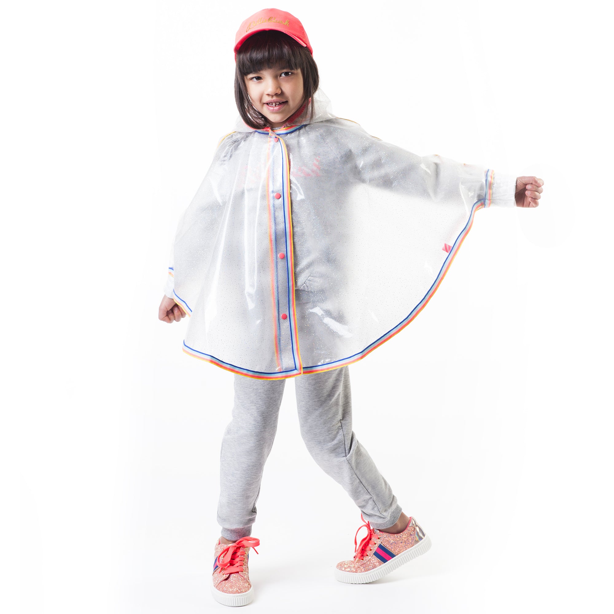 Girls Gray Cotton Trousers