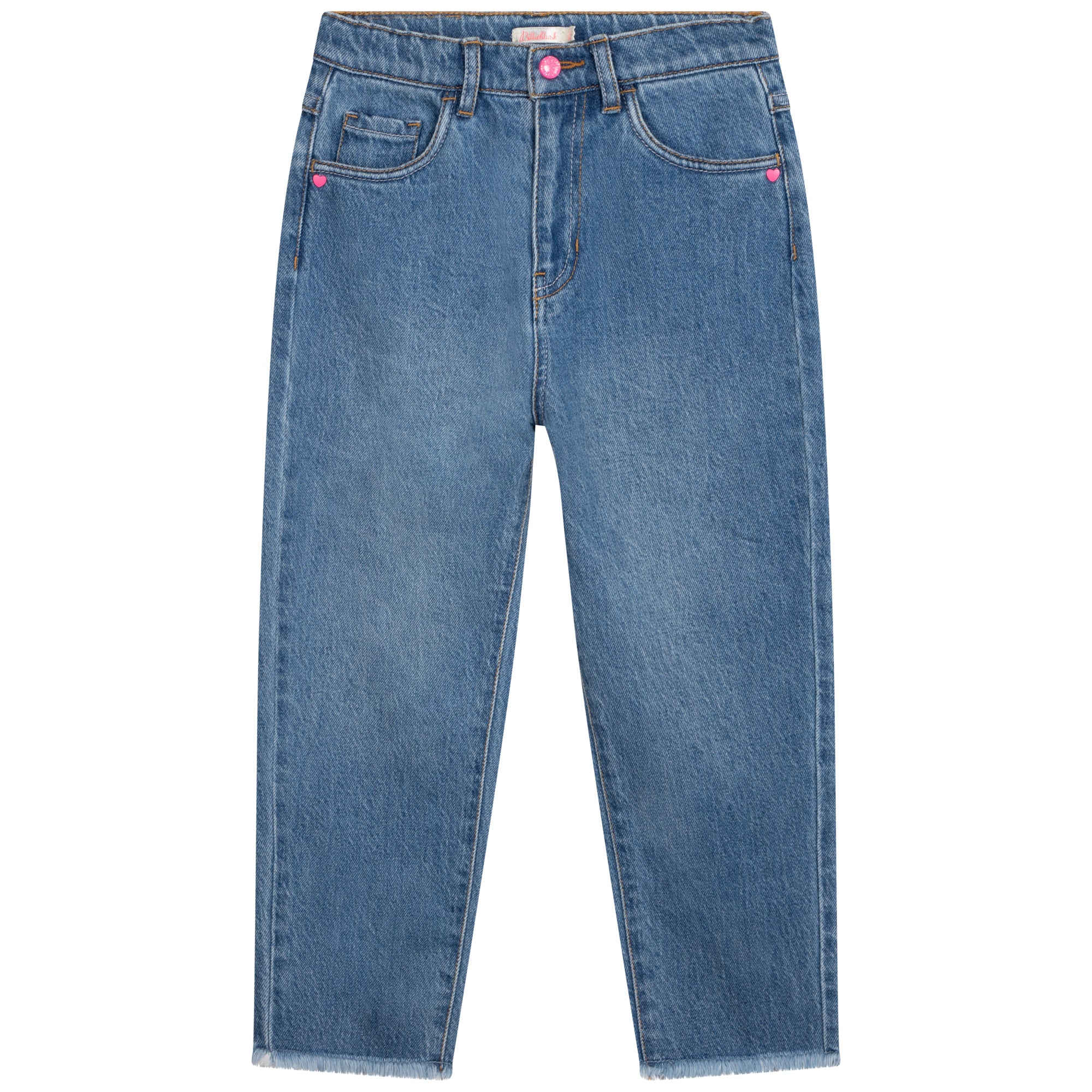 Girls Blue Denim Trousers