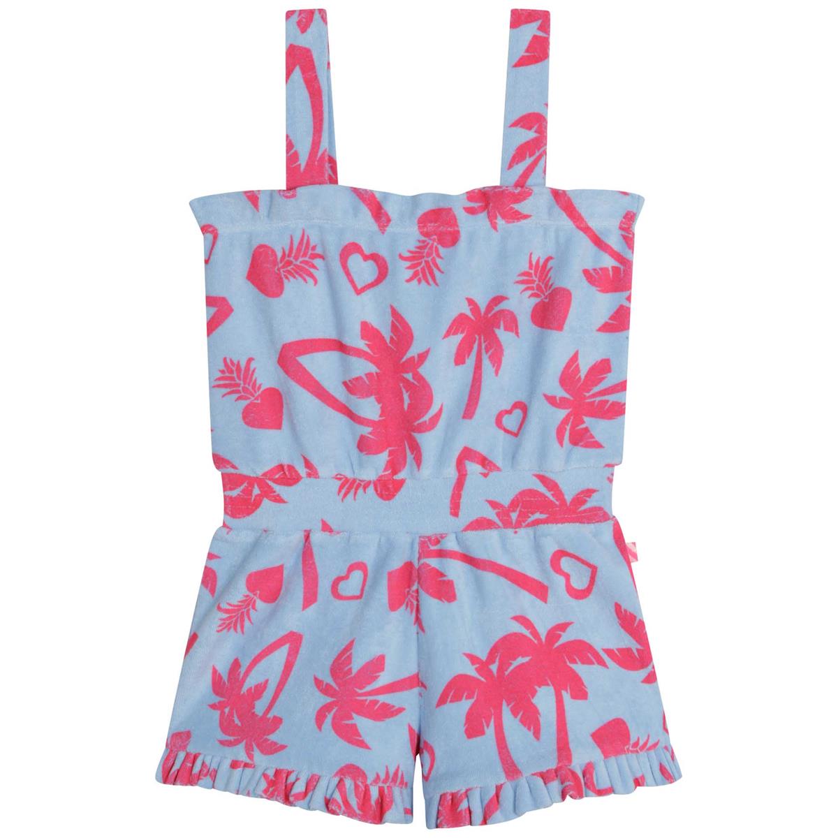 Girls Blue Jumpsuit