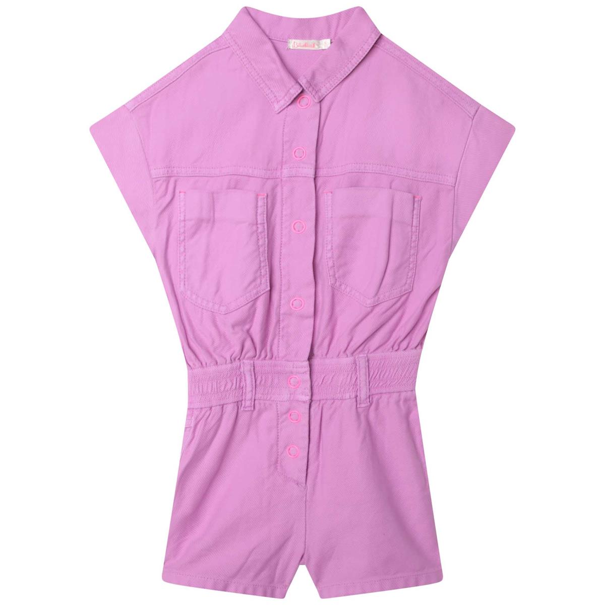 Girls Pink Jumpsuit