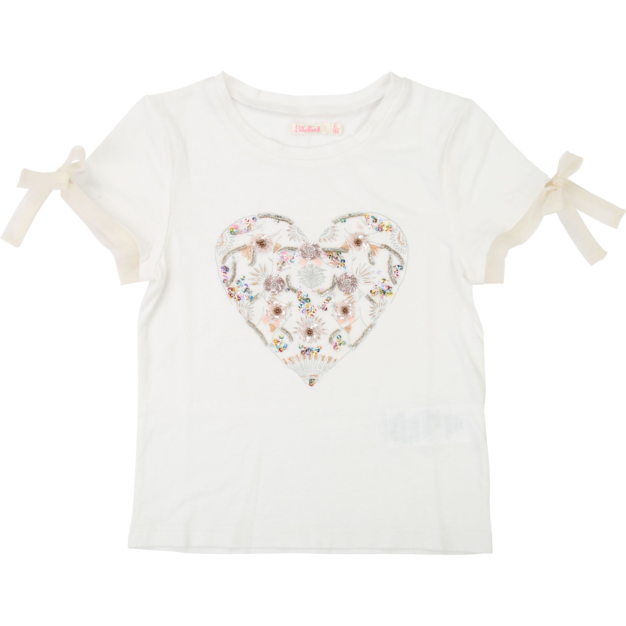 Girls Rice White T-shirt