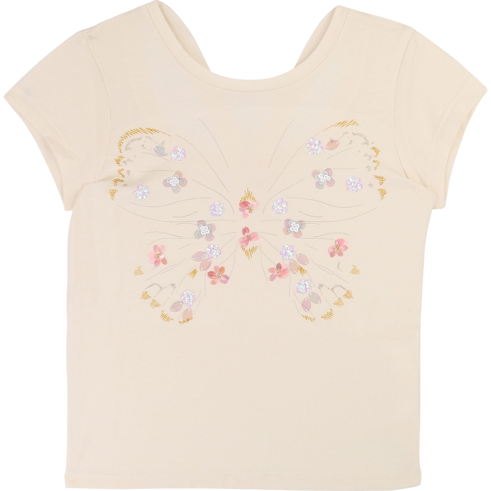 Girls Rice Cotton T-shirt
