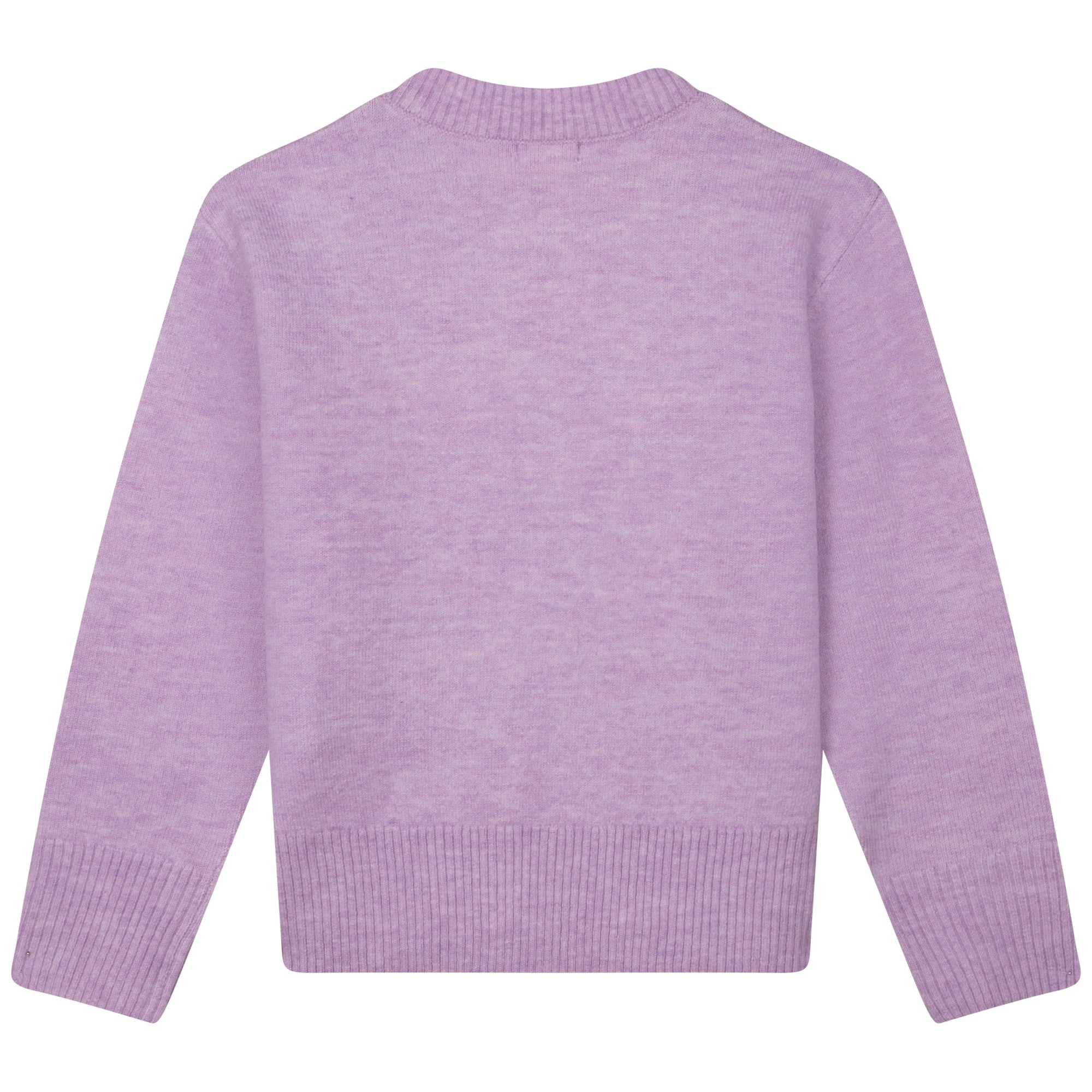 Girls Purple Sequin Sweater