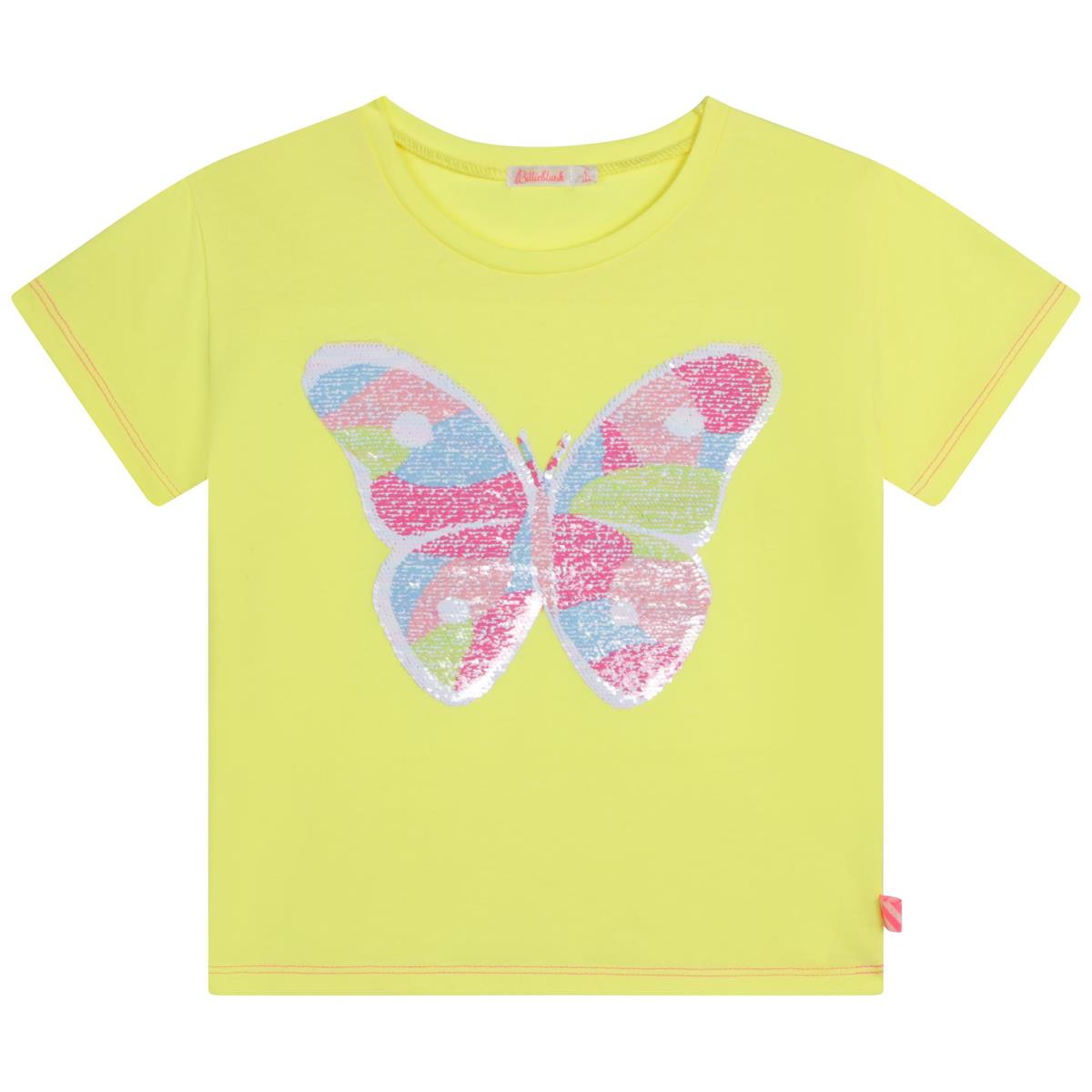 Girls Yellow Logo T-Shirt